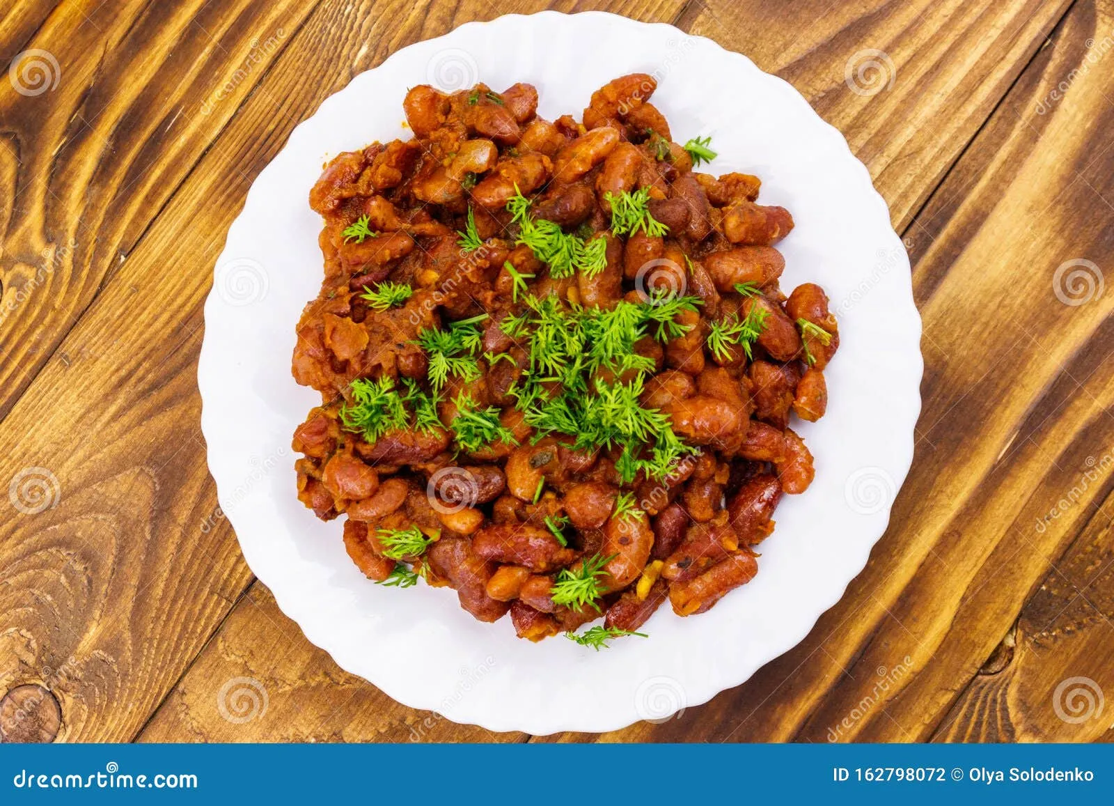 Georgian Cuisine Kidney Beans