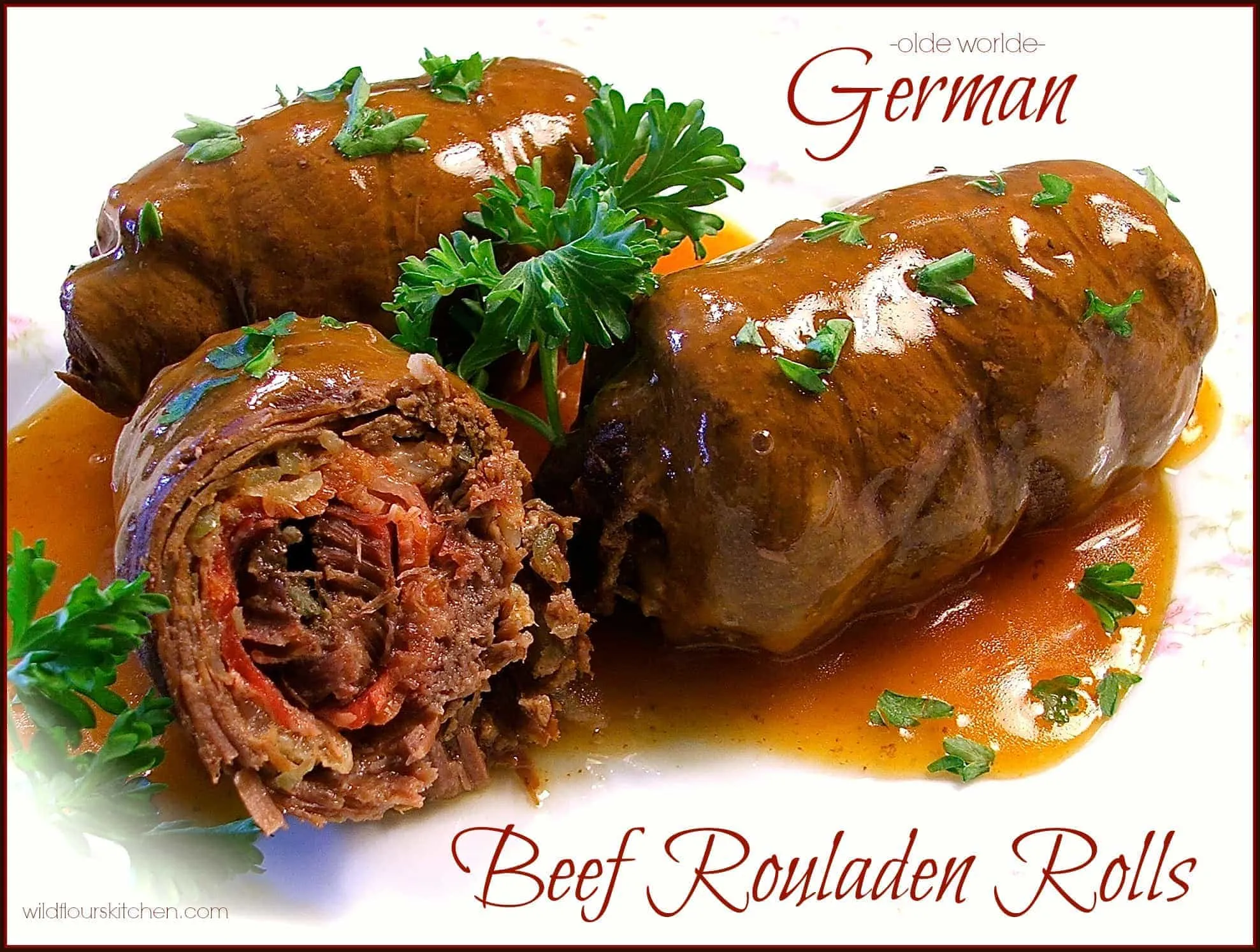 German Beef Rouladen (Rinderrouladen)