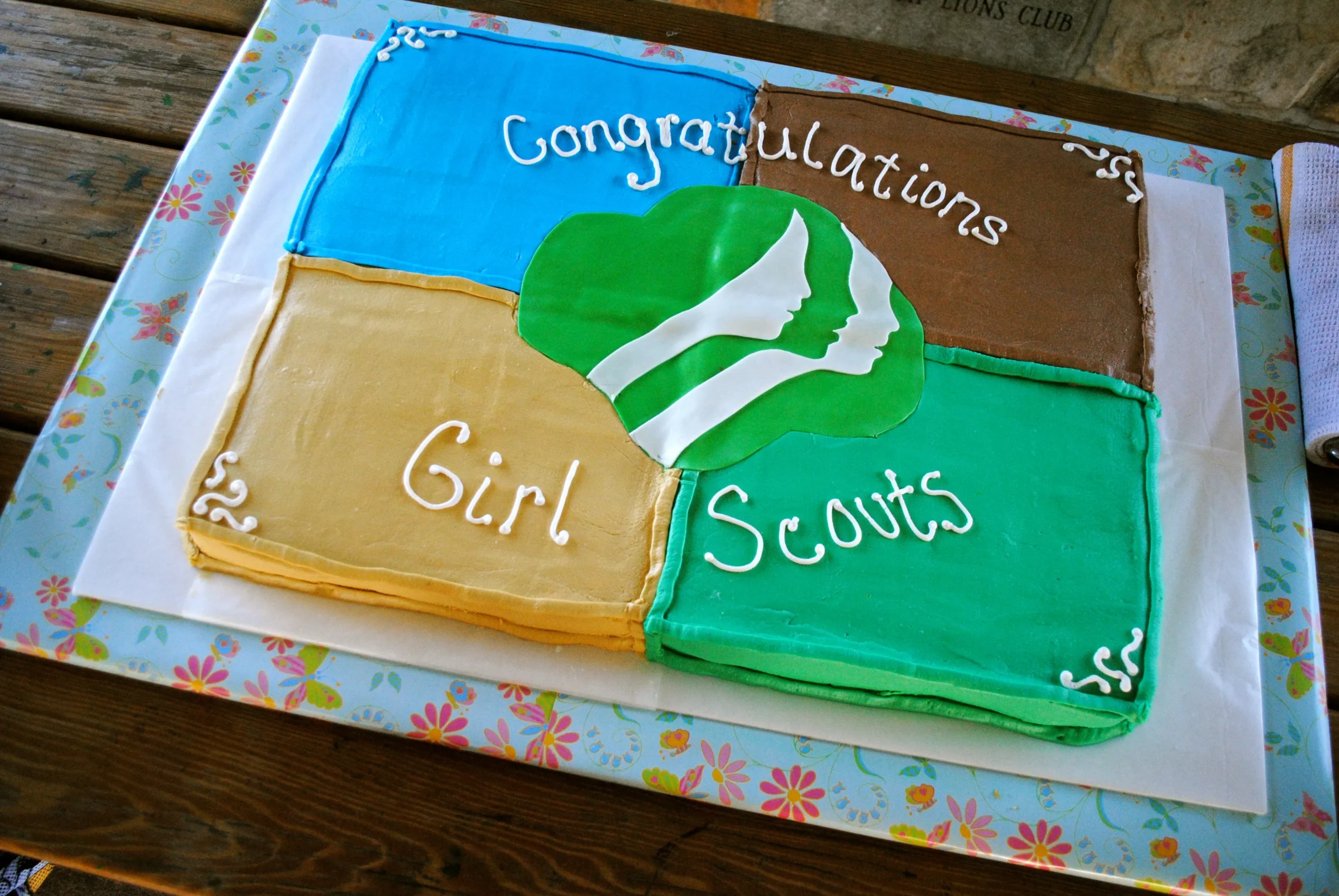 Girl Scout Dirt Cake