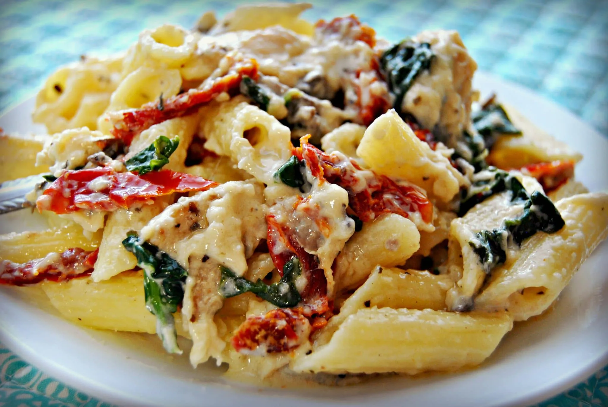 Gluten Free Chicken Gouda Penne Pasta