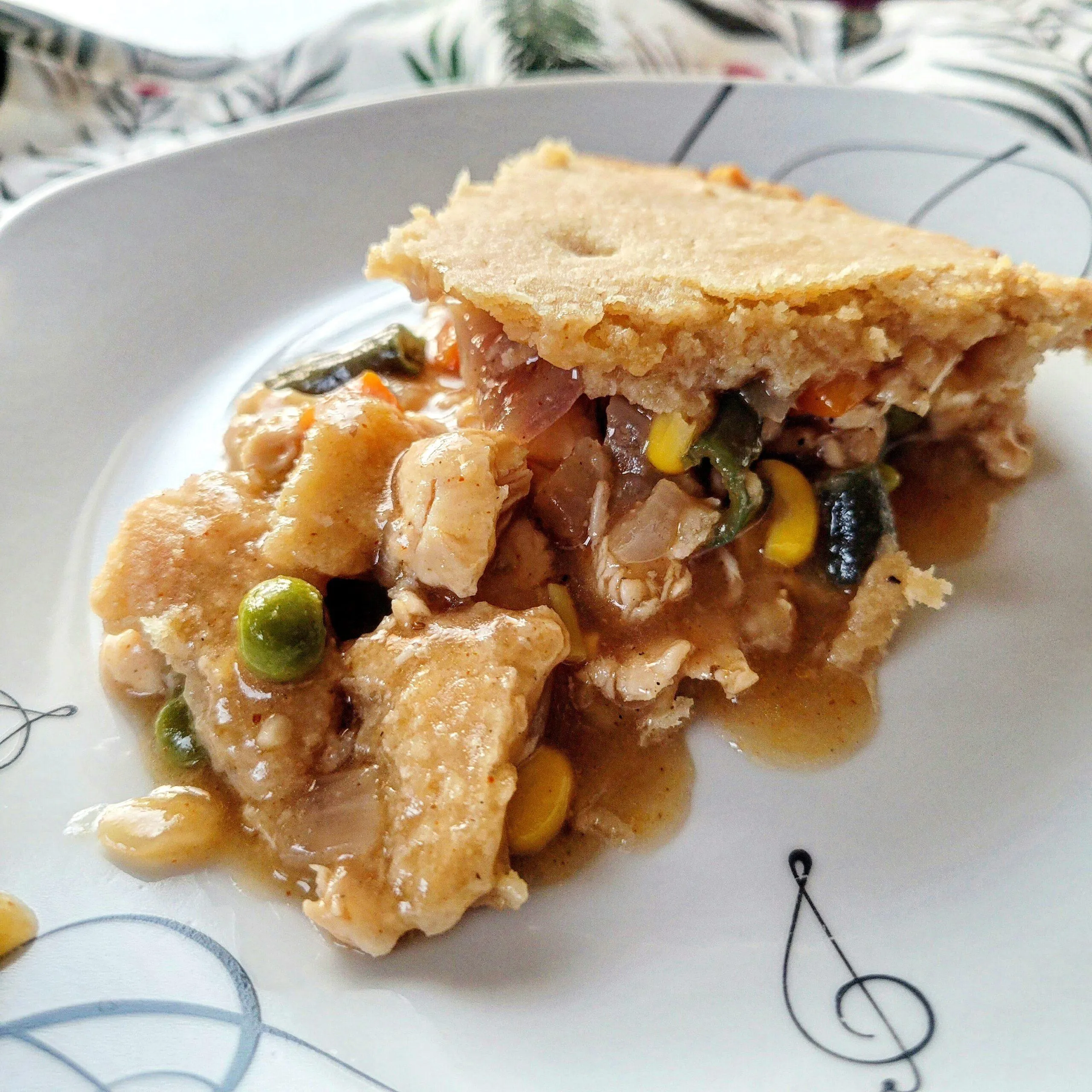 Gluten Free Chicken Pot Pie Dairy Free