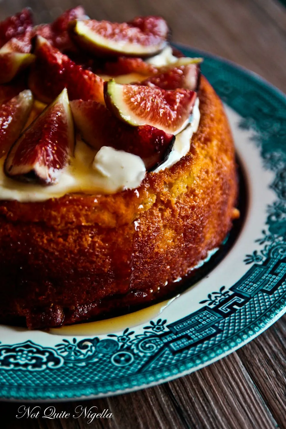 Gluten Free Fig Lemon Yogurt Cake
