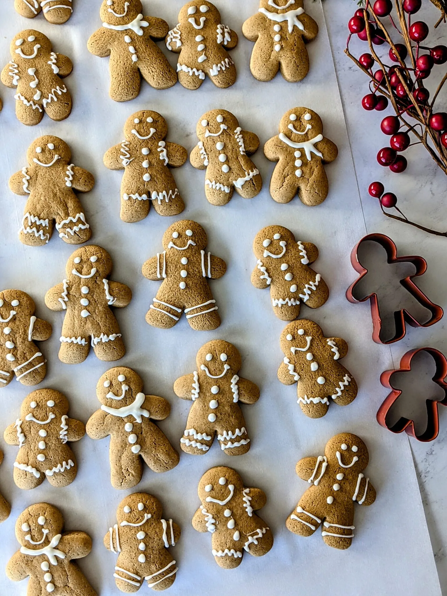 Gluten Free Gingerbread Melting Moments Cookies