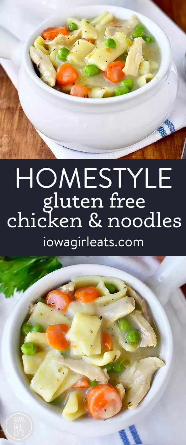 Gluten Free Homestyle Chicken and Noodles