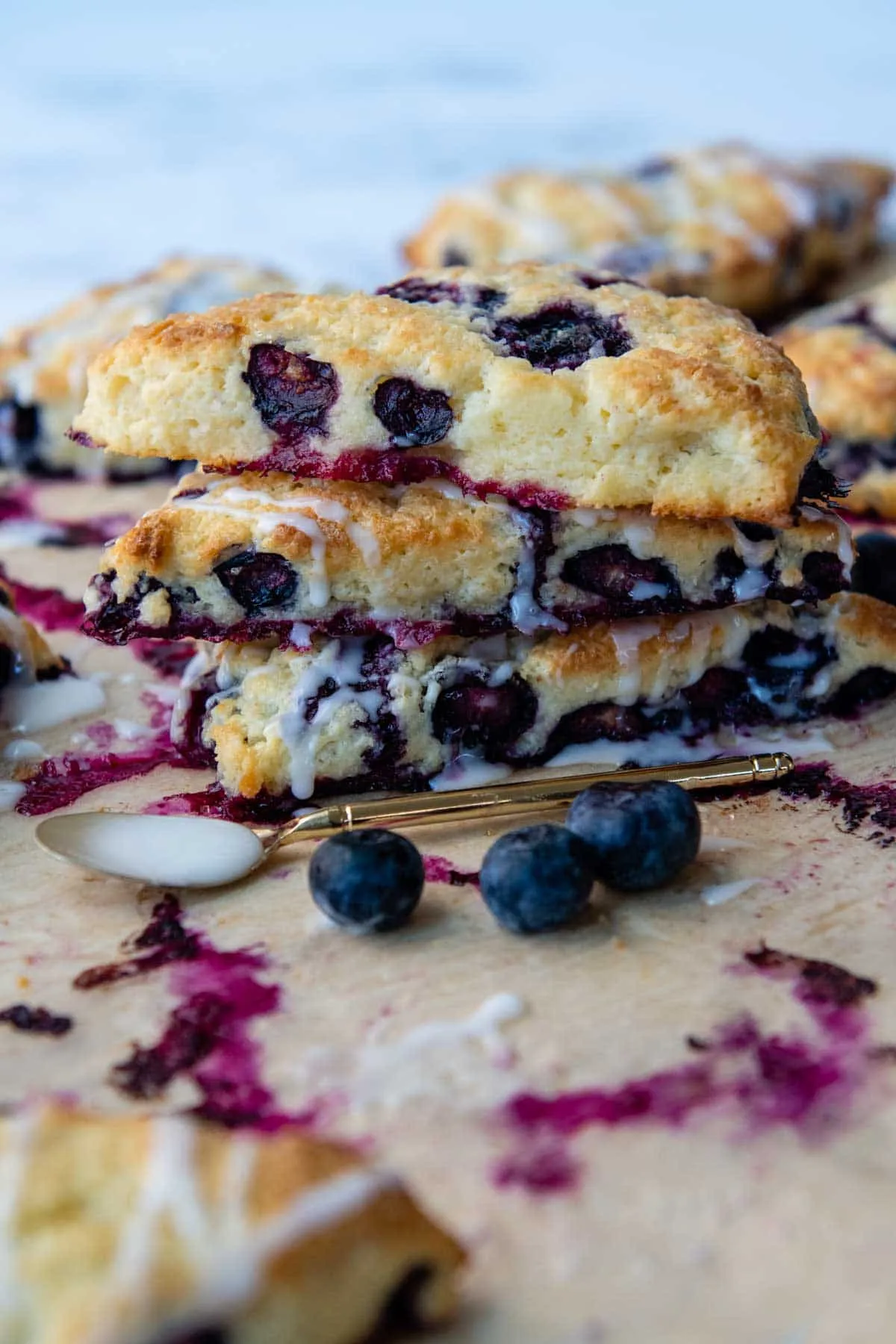 Gluten Free Mixed Berry Scones