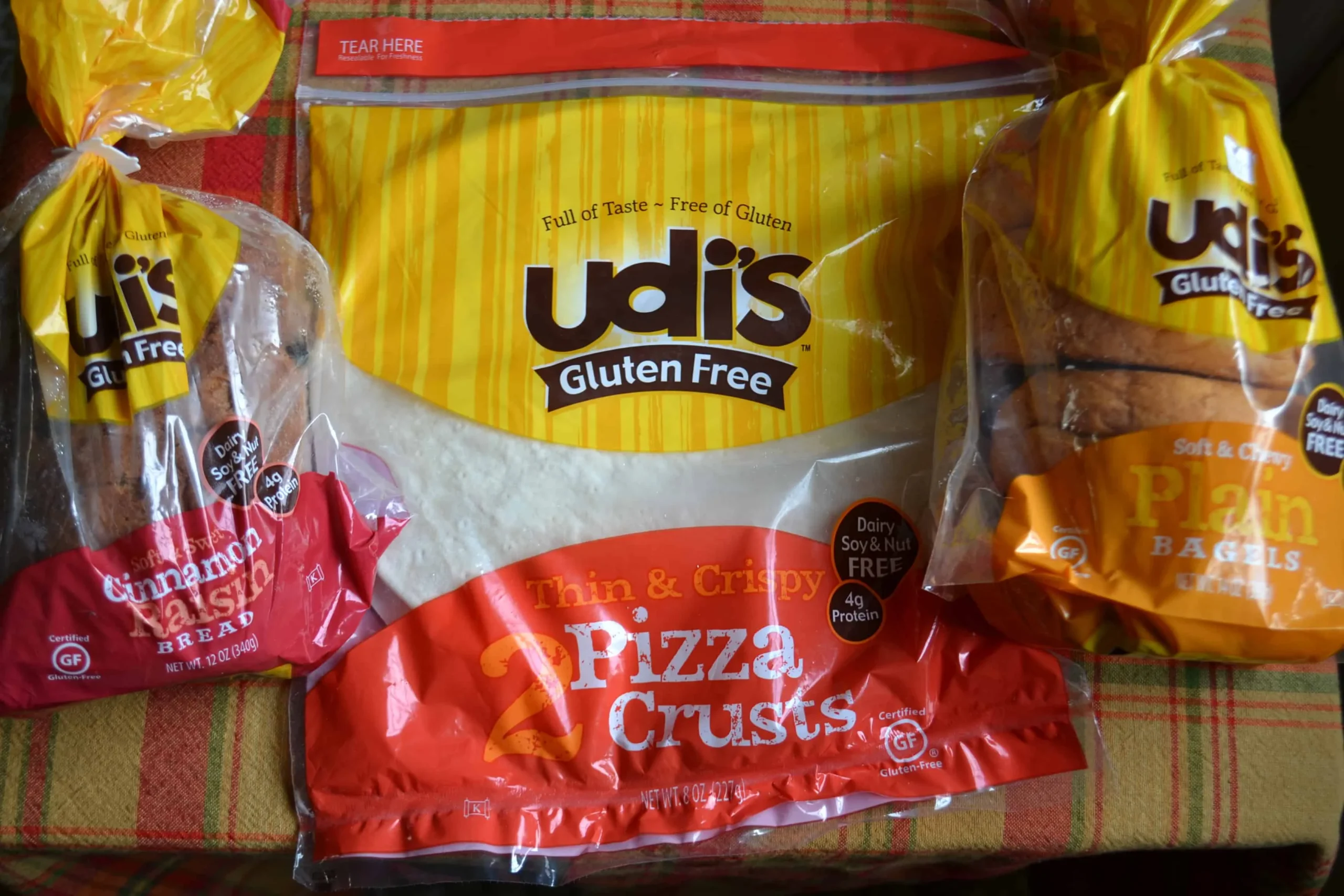 Gluten Free Mushroom Cheddar Pizza