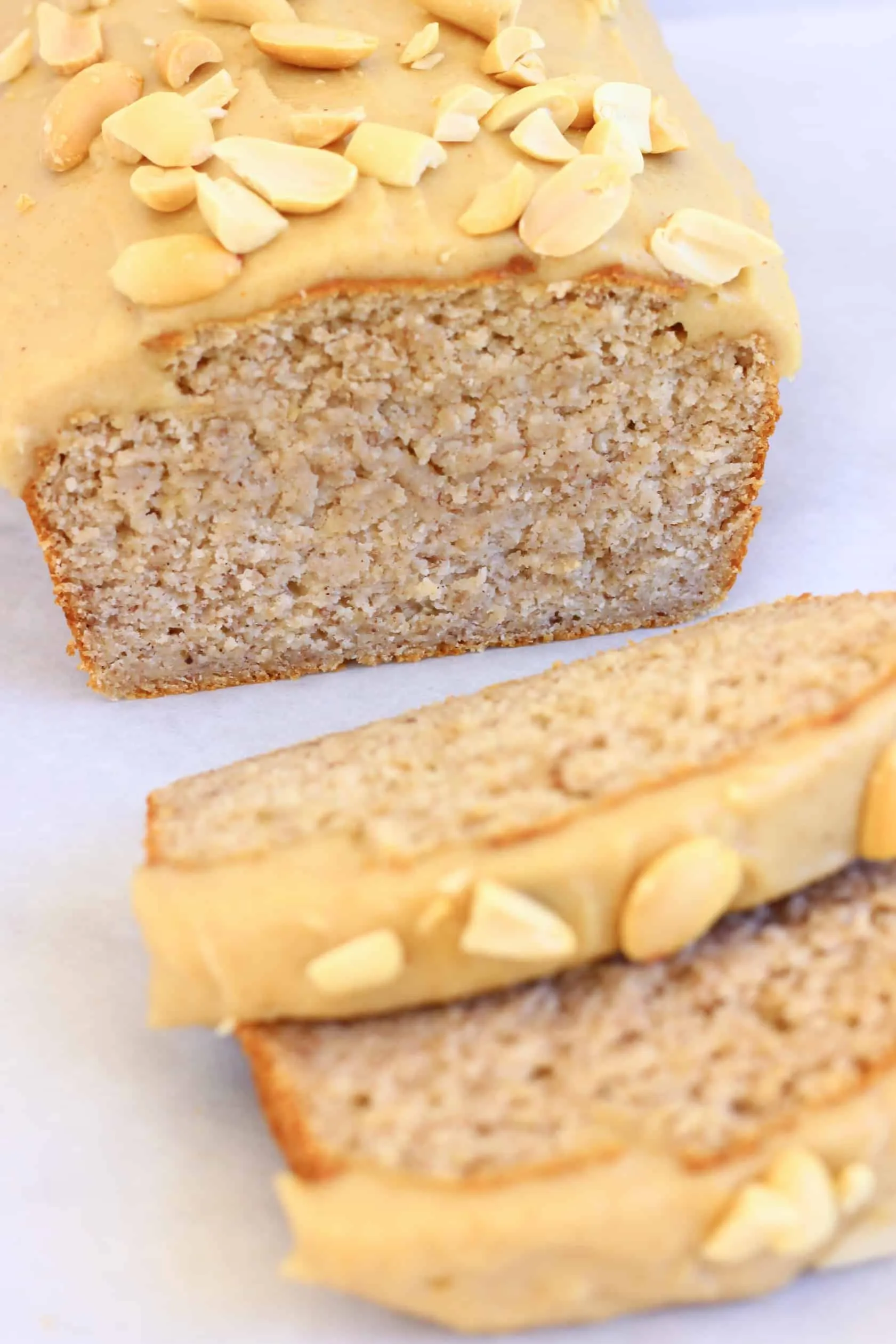 Gluten Free Peanut Butter Banana Bread