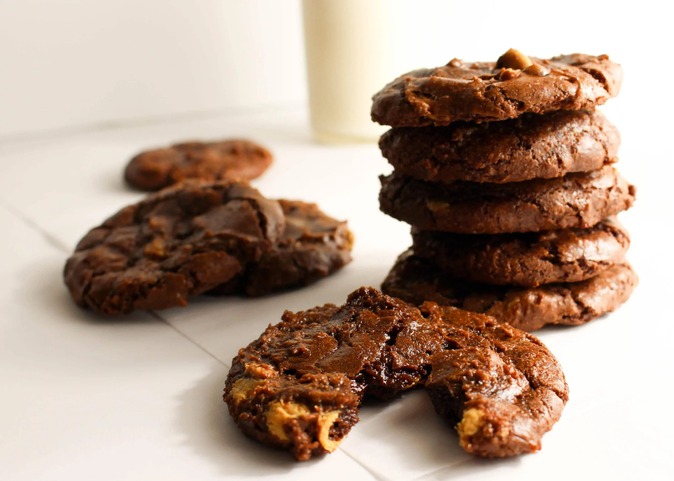 Gluten Free Walnut Brownie Cookies