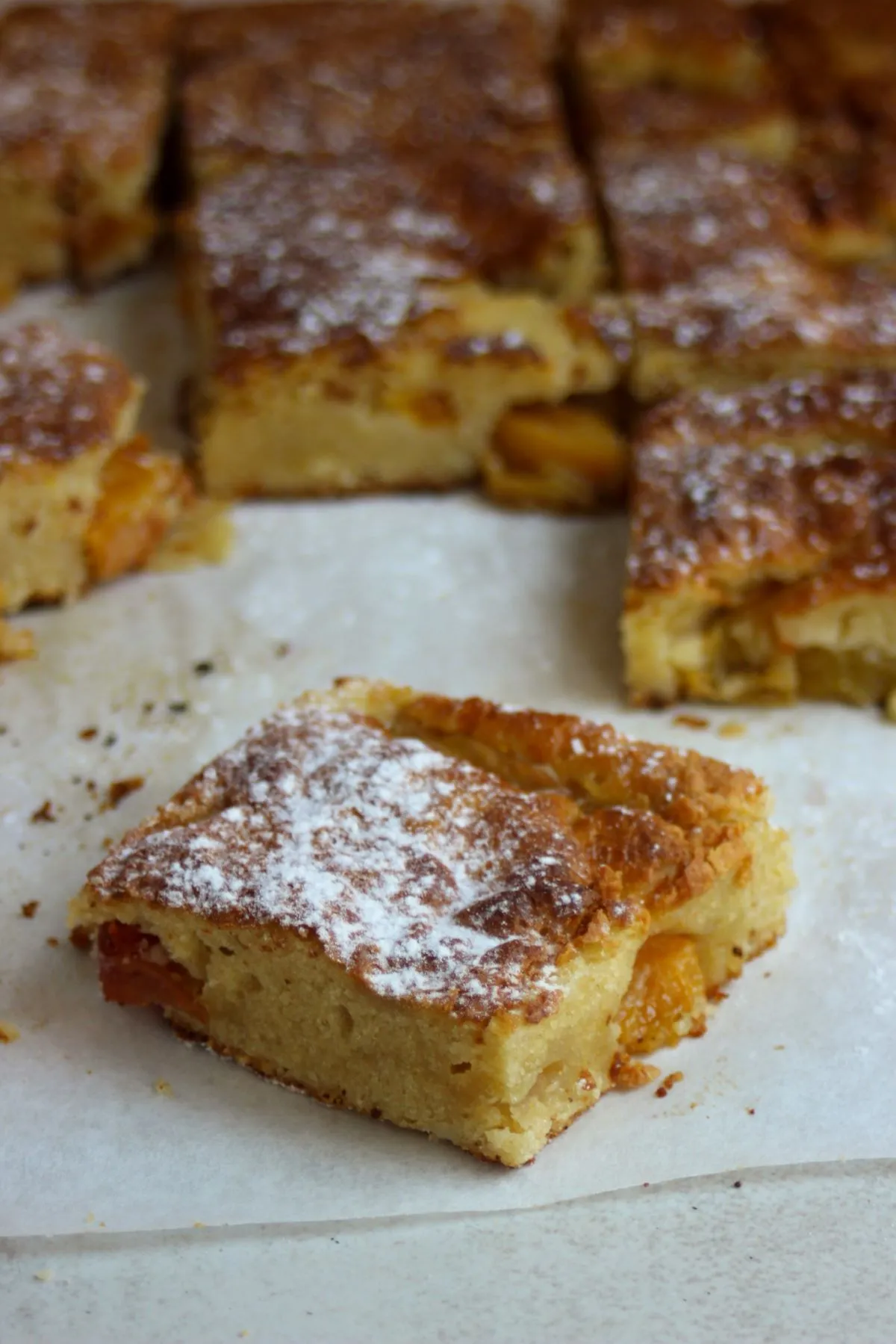 Glutenfree Peach Almond Cake