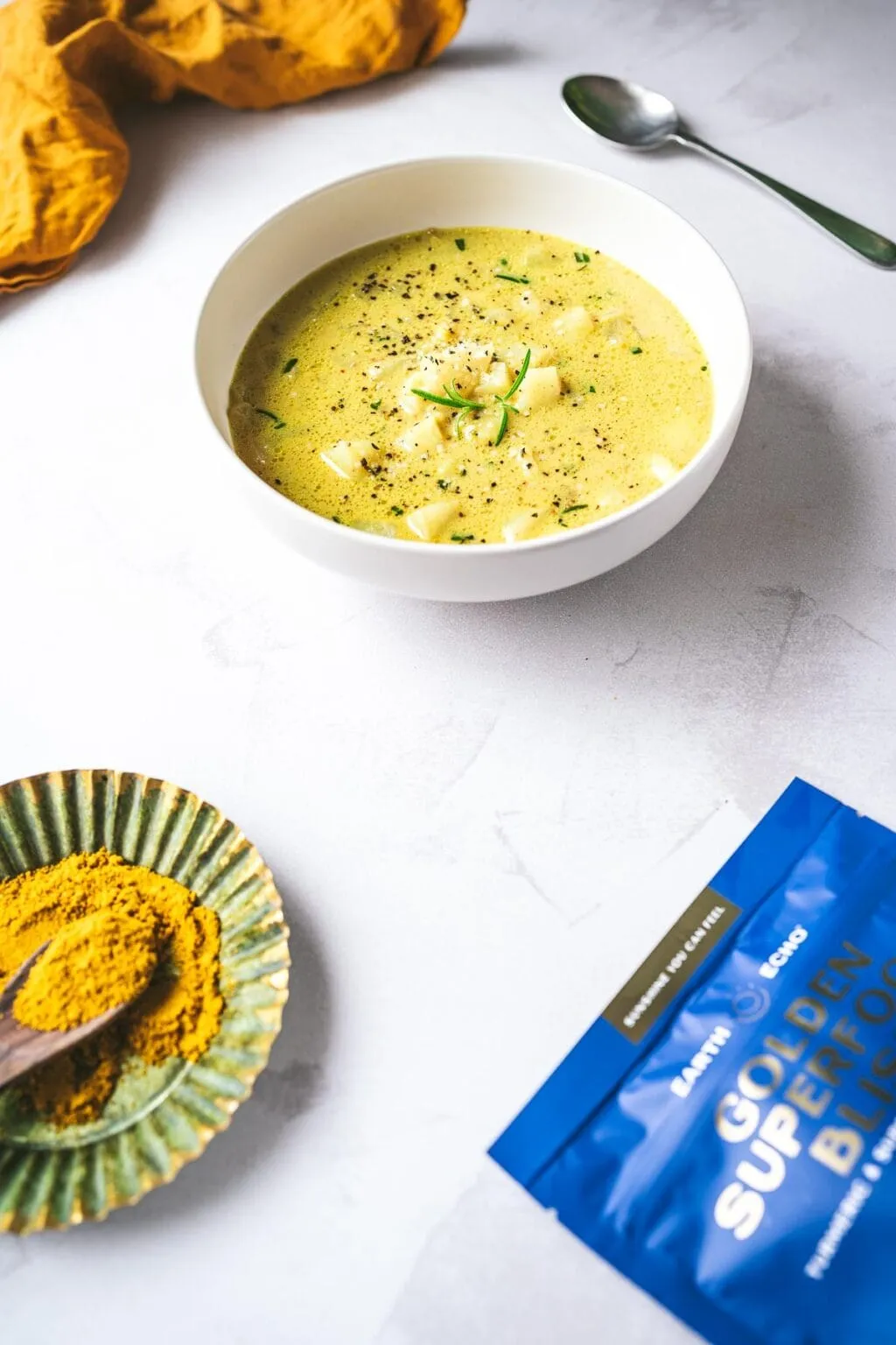 Golden Bliss Potato Soup