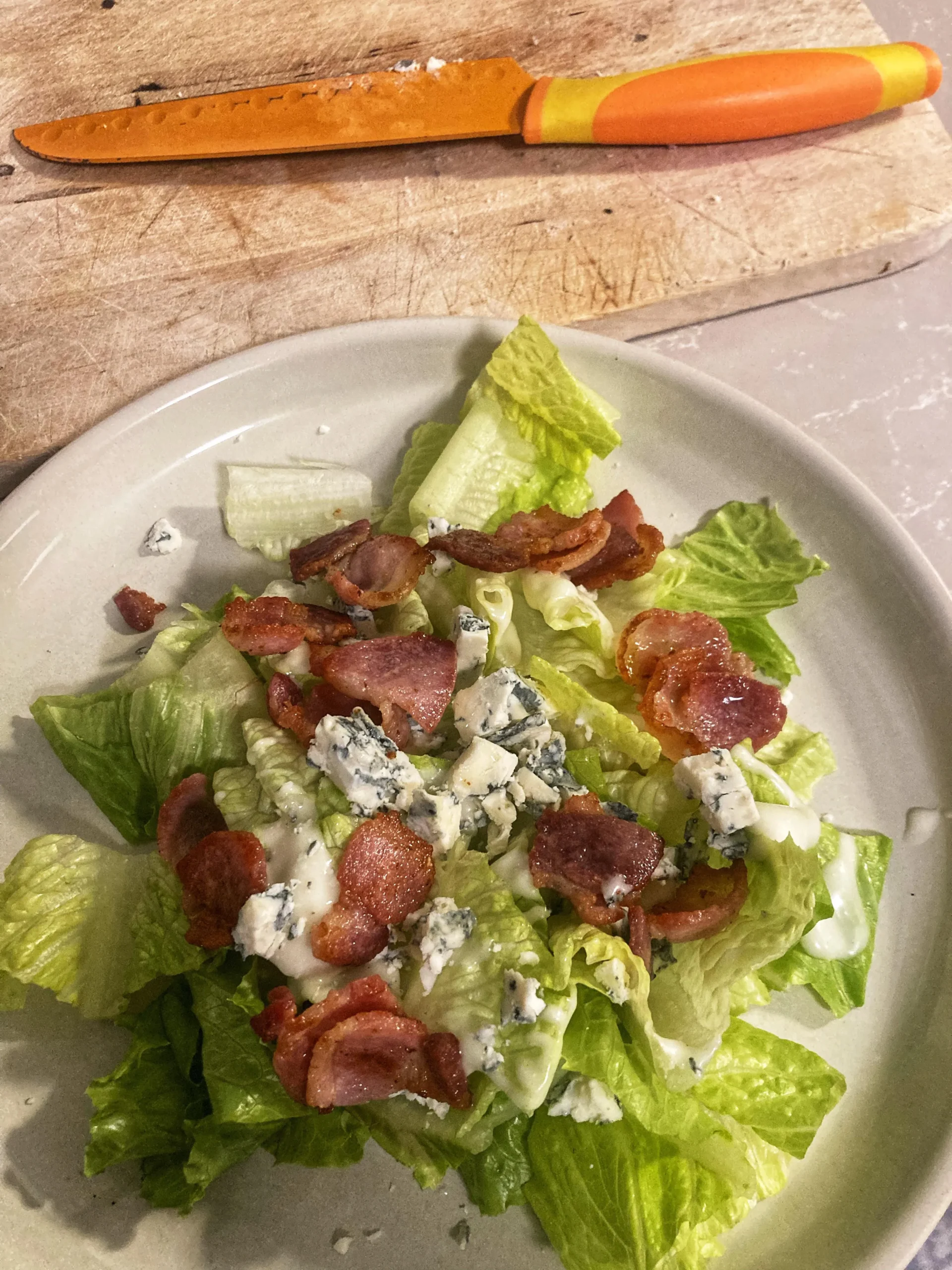 Gourmet Bacon Blue Cheese Salad