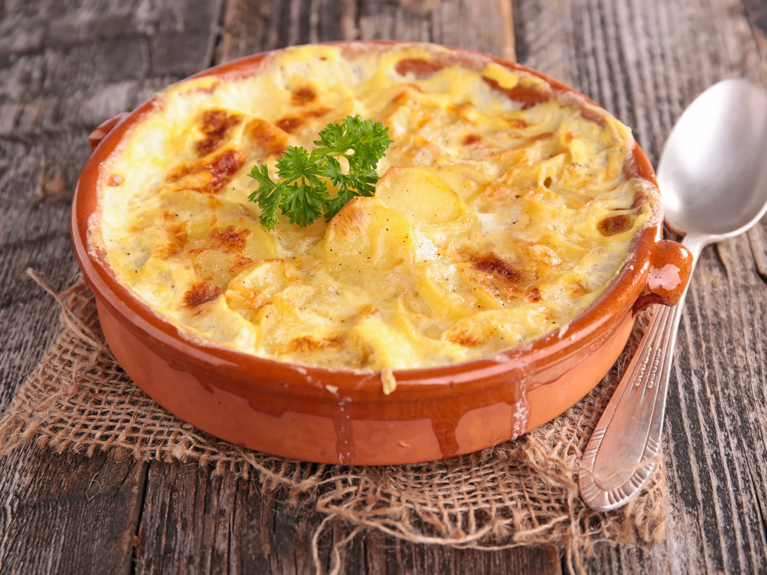 Gratin de Pommes de Terre au Saint Albray