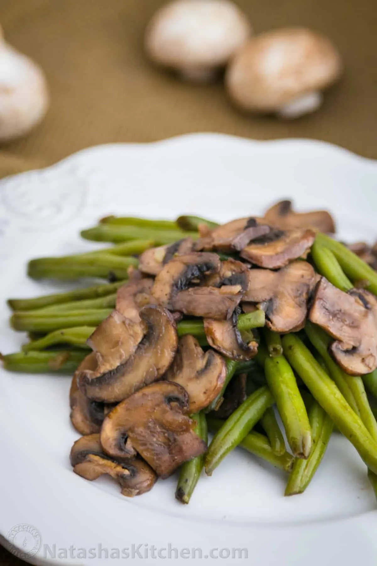 Green Beans with Mushroom