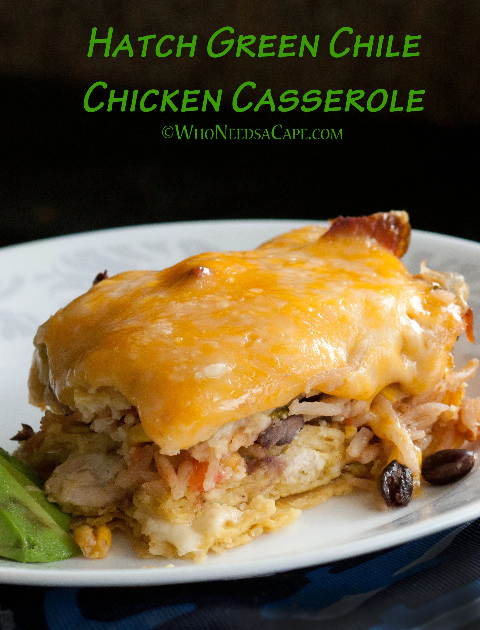Green Chile Chicken Bakes