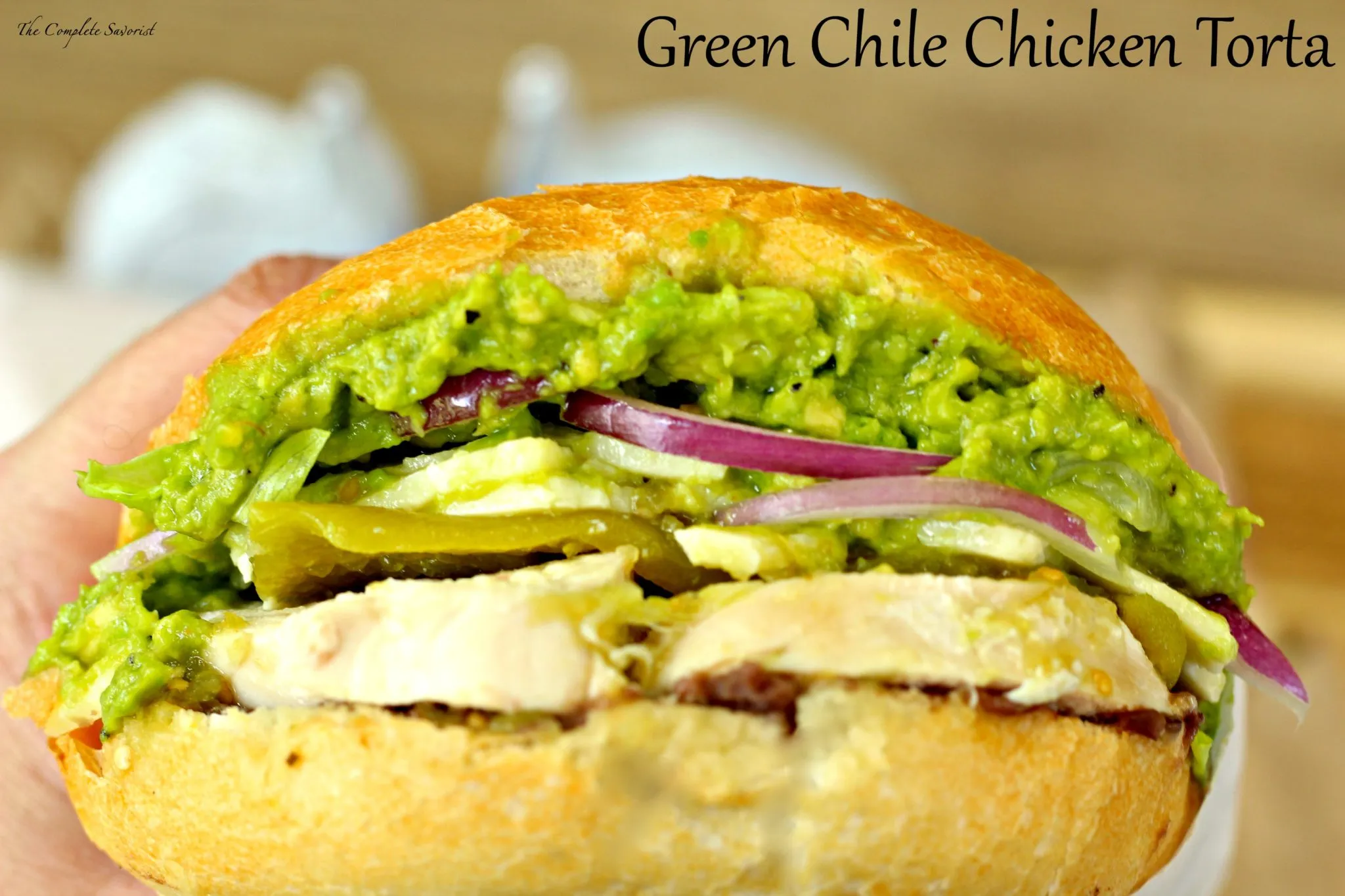 Green Chile Chicken Sandwiches