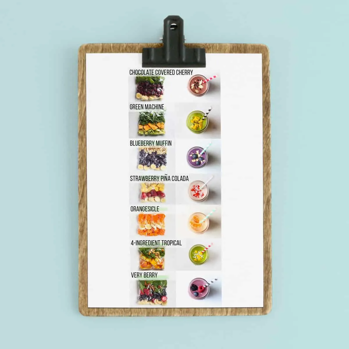 Green Machine Smoothie Freezer Pack