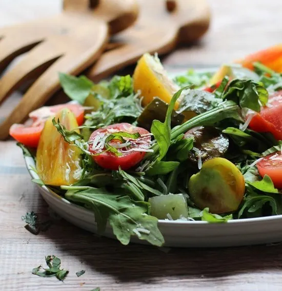 Grilled Baby Eggplant with Turkey Sausage Tomatoes