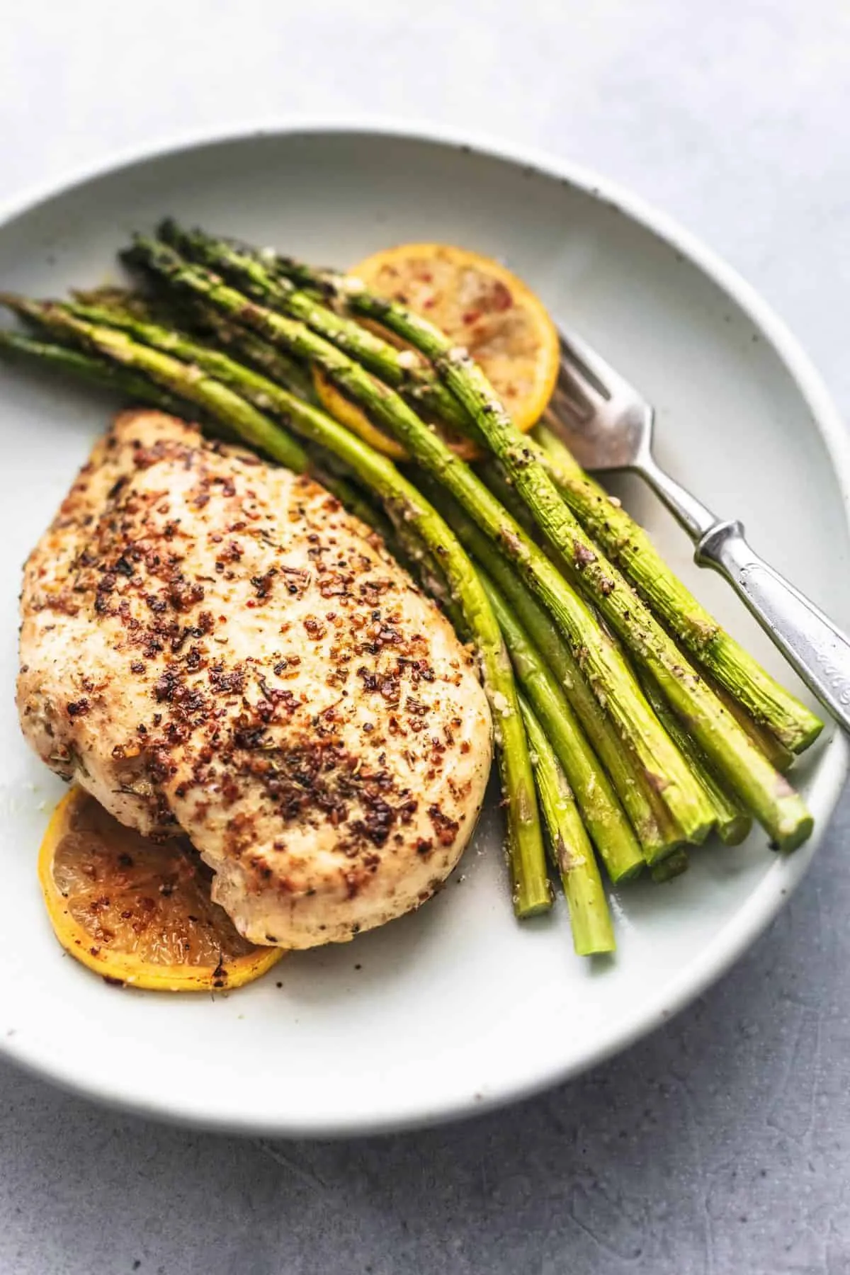 Grilled Chicken with Asparagus