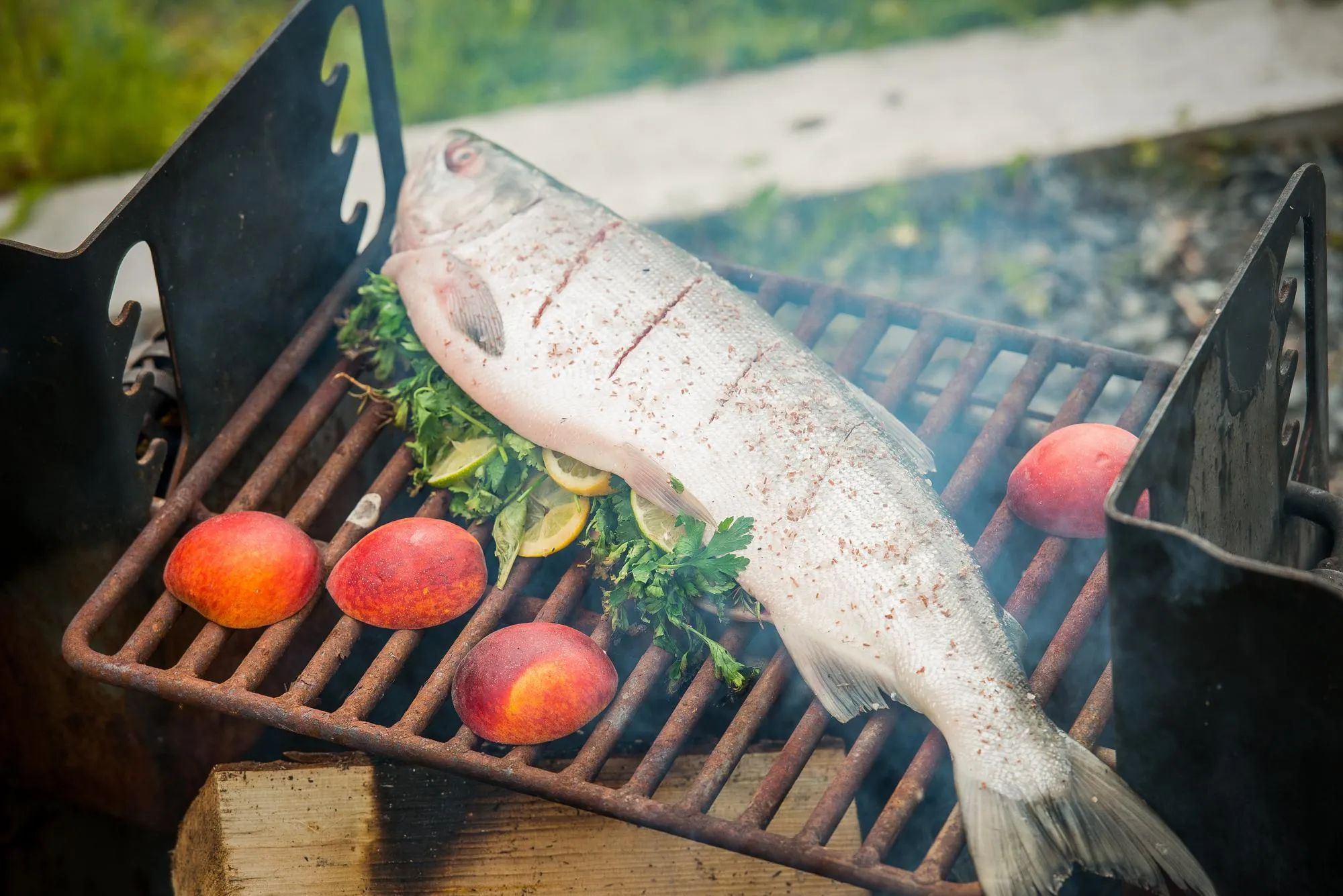 Grilled Glazed Wild Copper River Sockeye Salmon