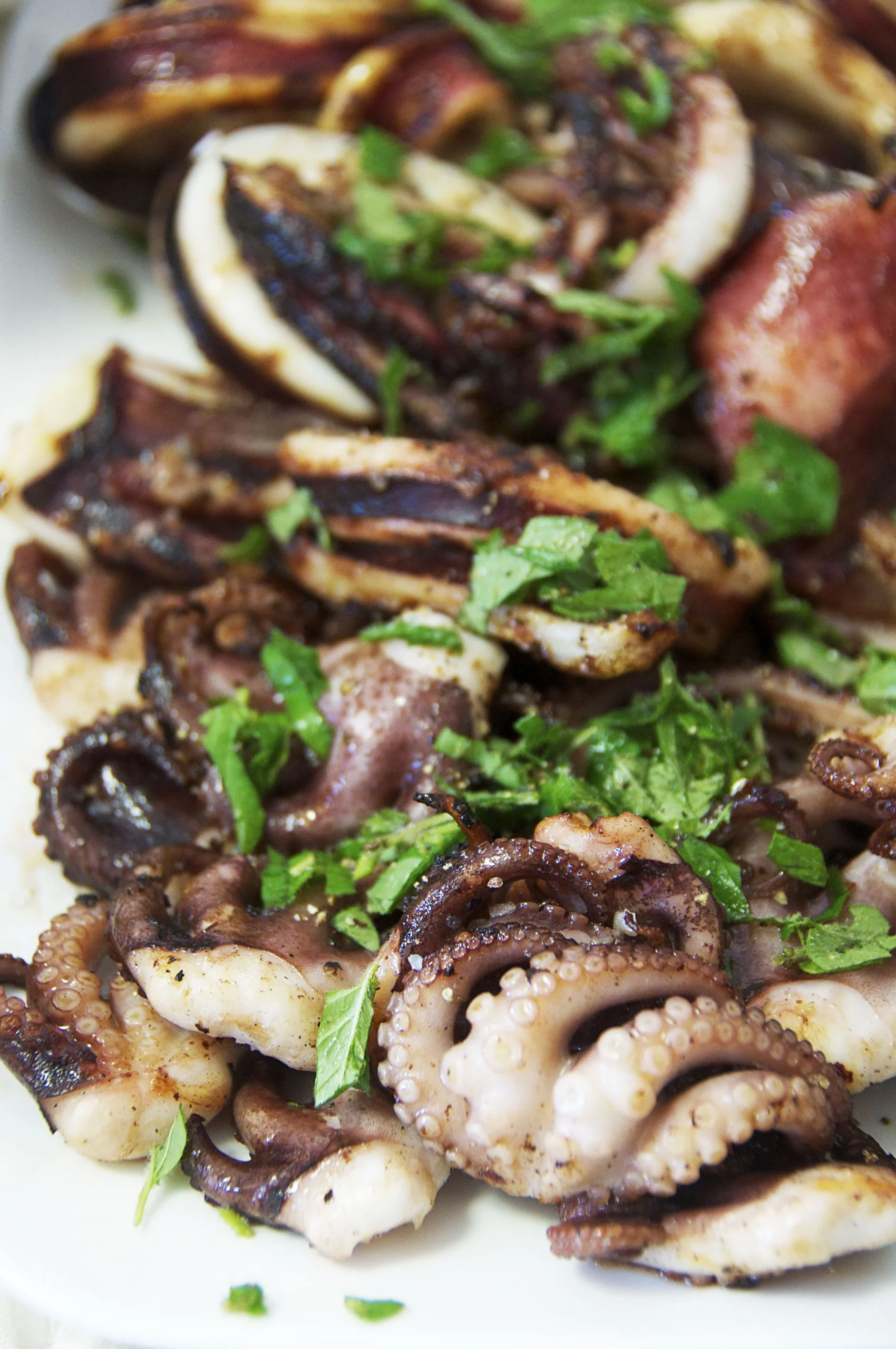 Grilled Octopus with Oregano