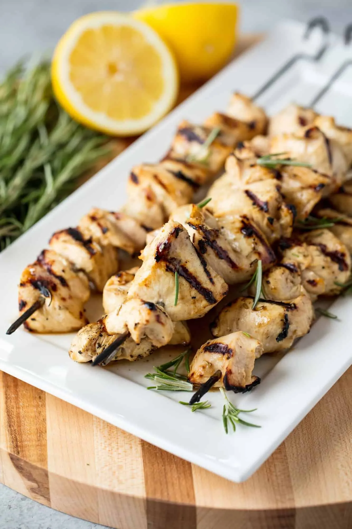 Grilled Rosemary Ranch Chicken Strips