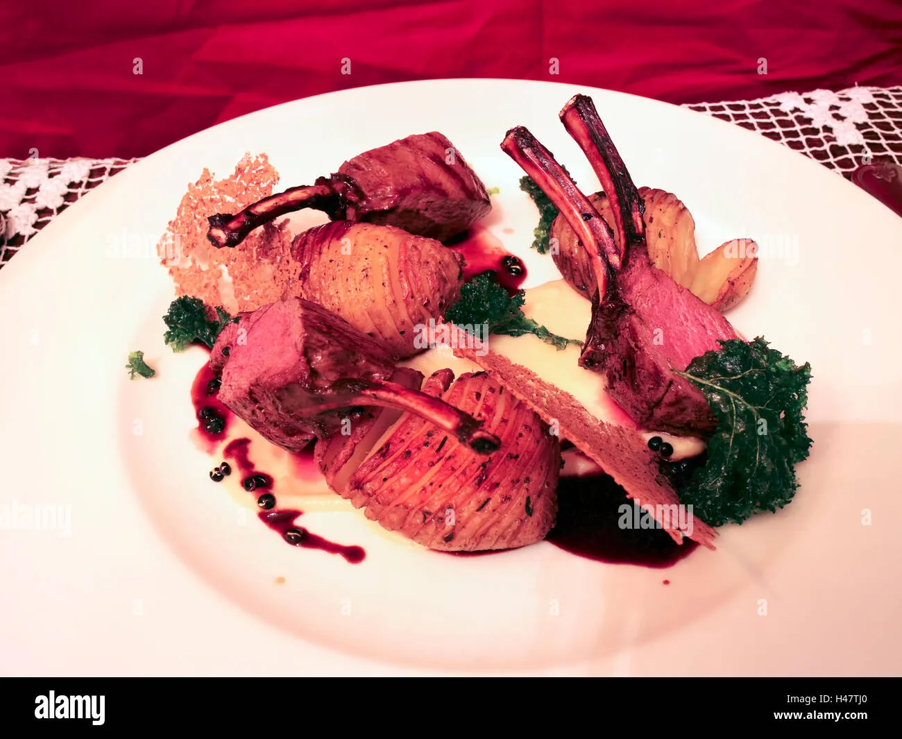 Grilled Saddle of Venison