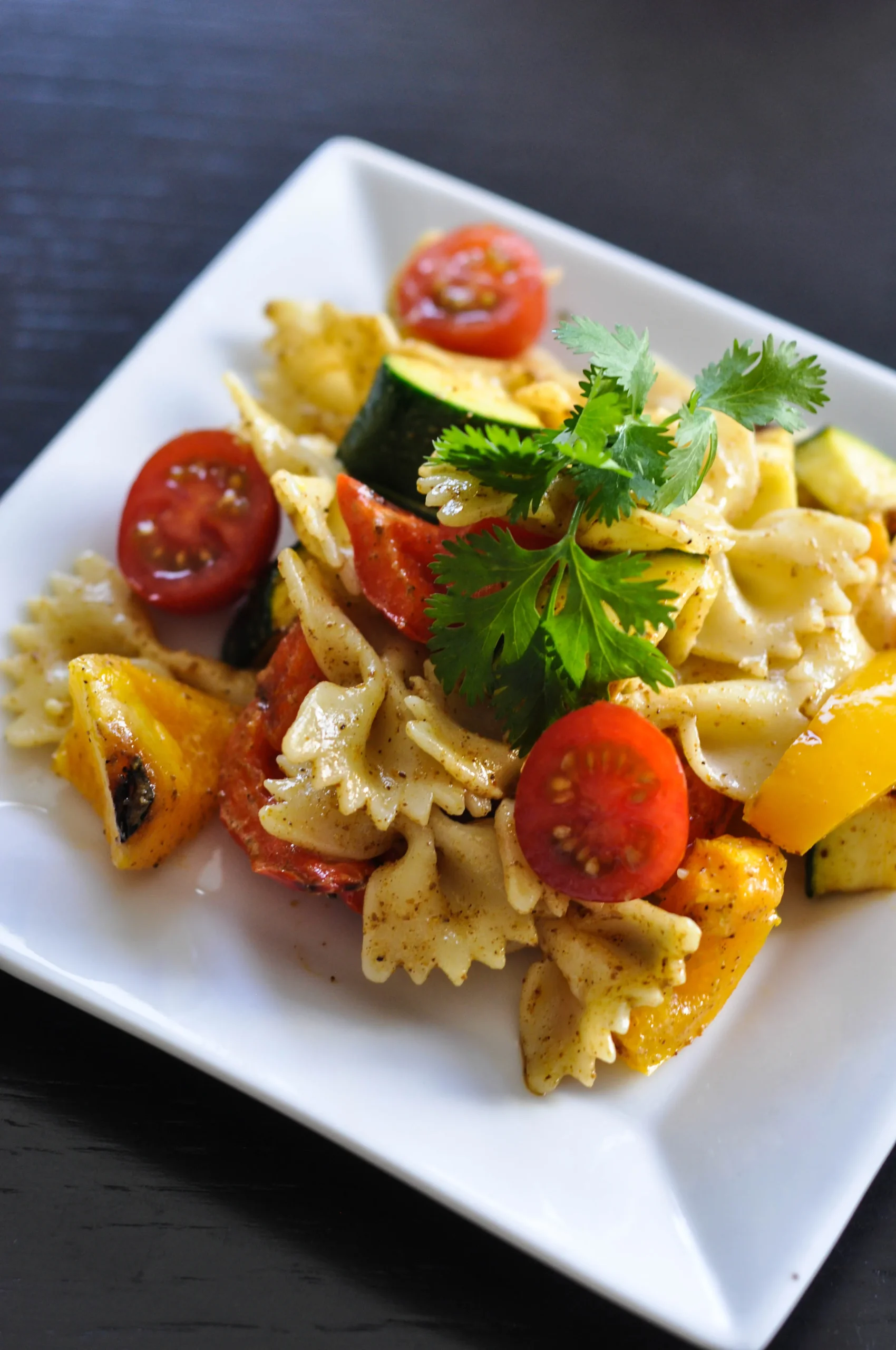 Grilled Spring Vegetable Pasta Salad