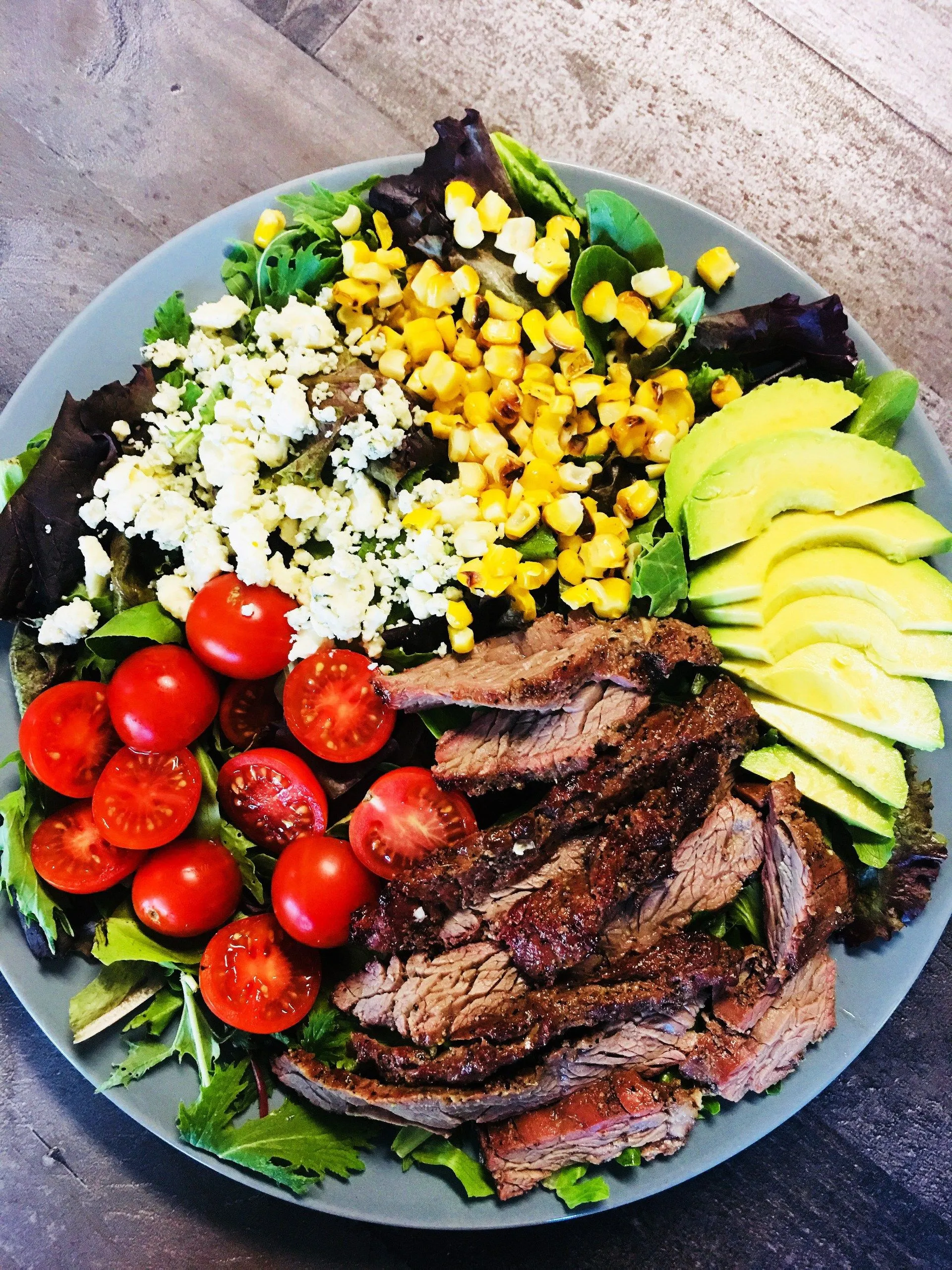 Grilled Steak and Pasta Salad