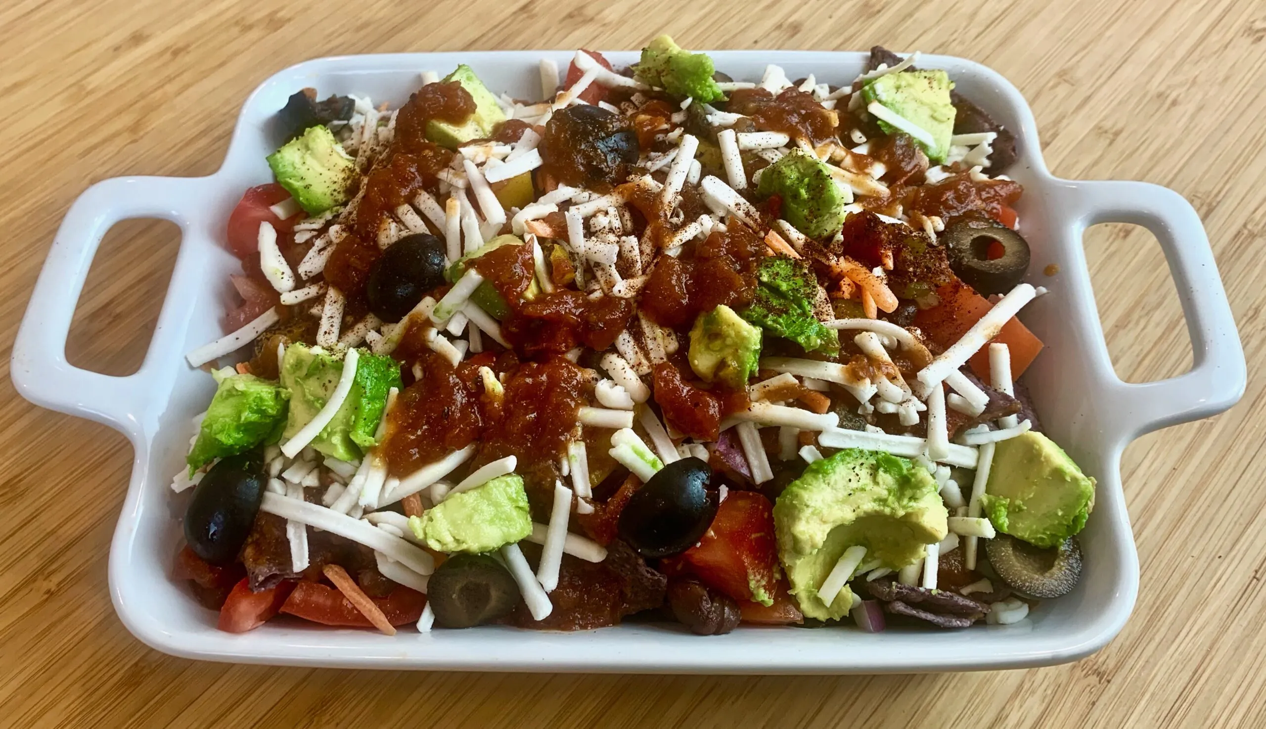Guiltless Turkey Nachos