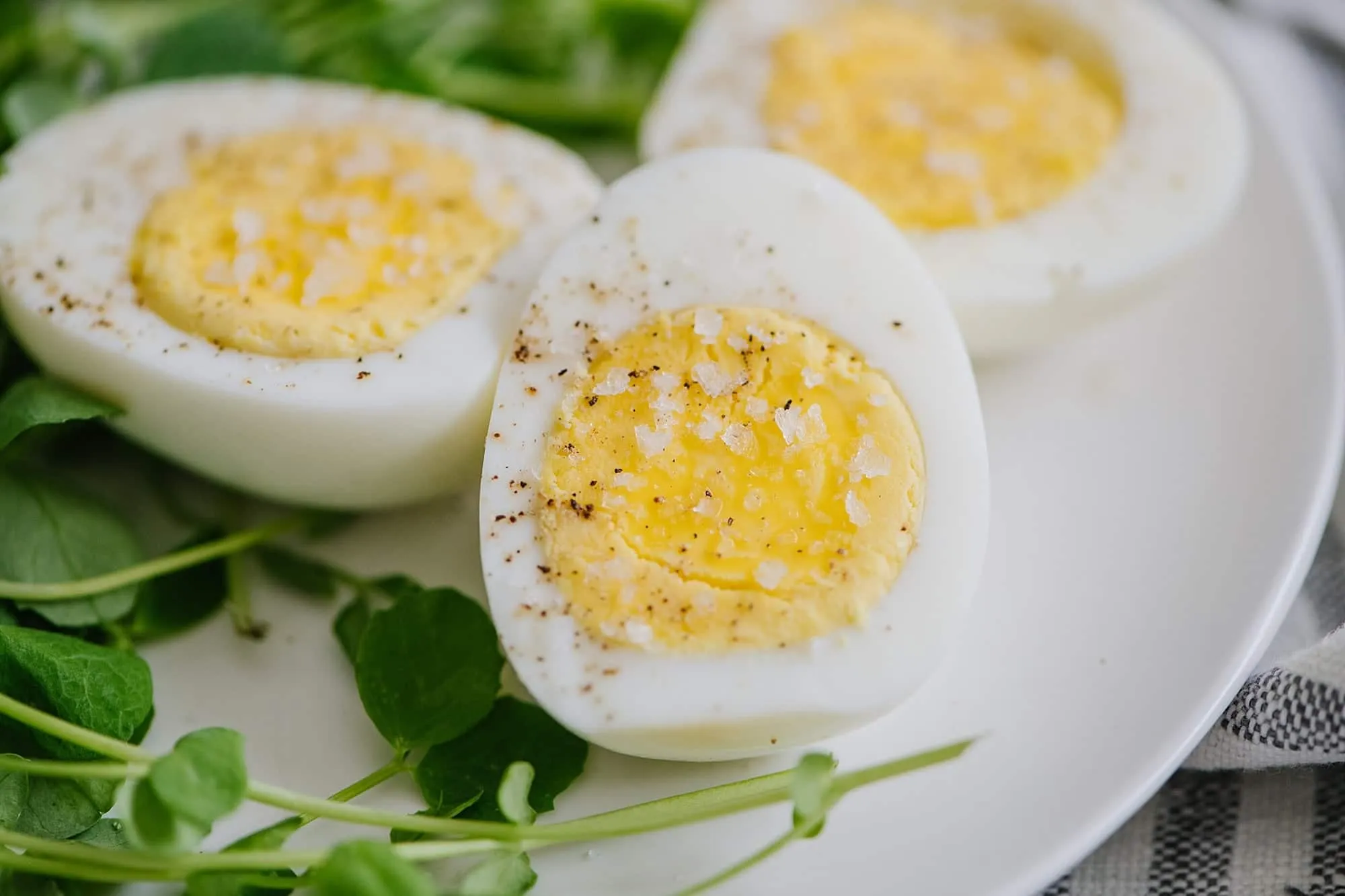 Hard Cooked Eggs with Piquant Sauce