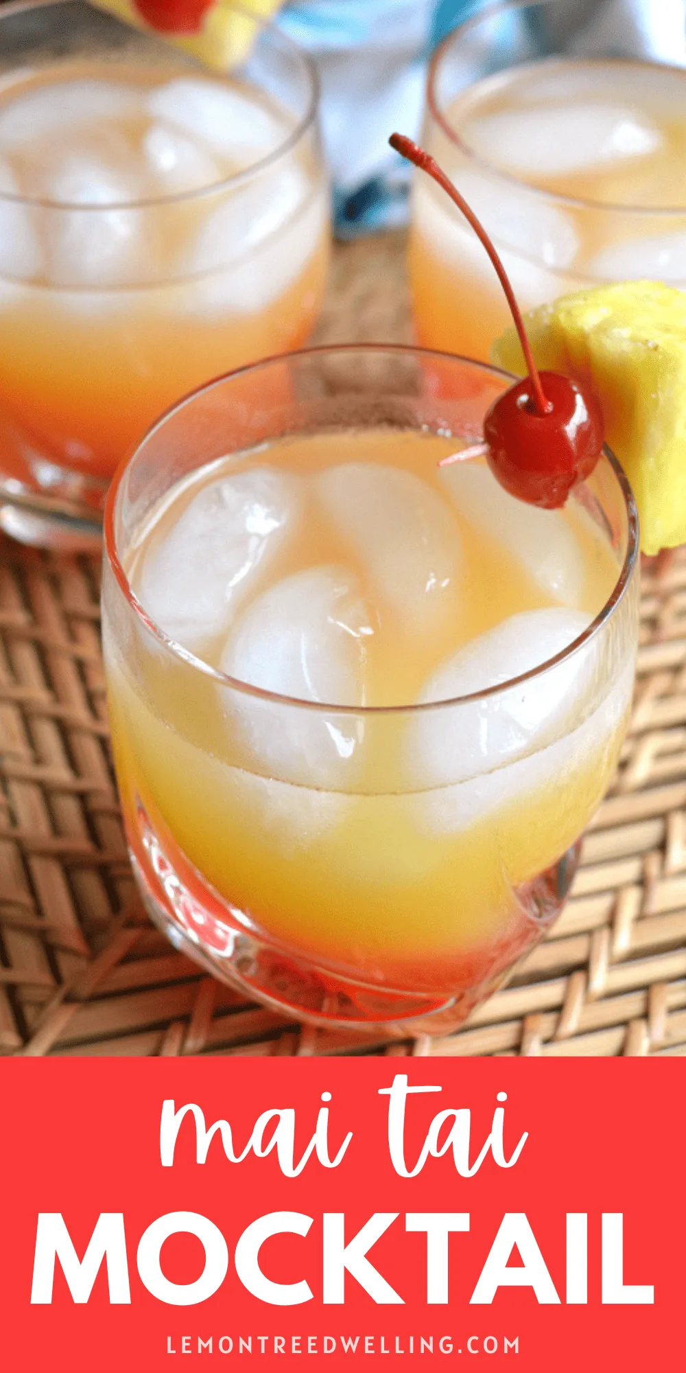 Hawaiian Grilled Hot Dogs Mai Tai Mocktails