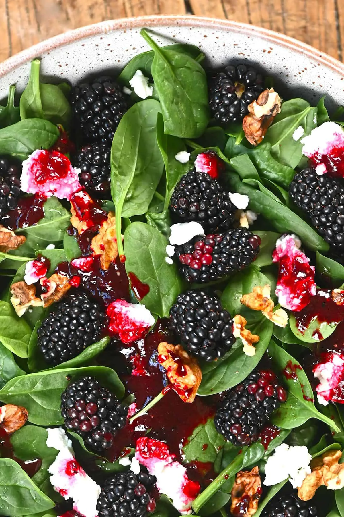 Healthy Blackberry Dressing Keto Salad Dressing