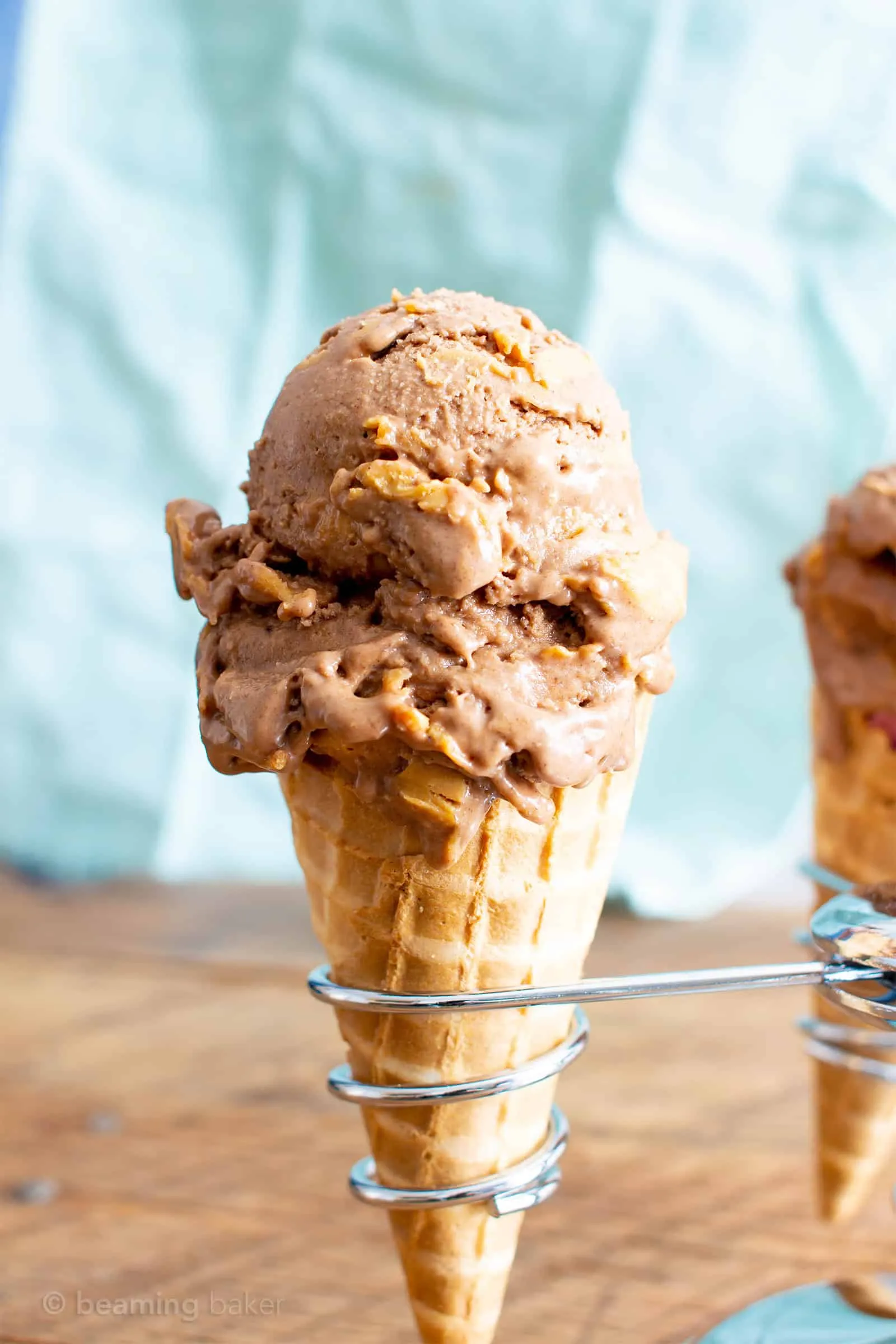 Healthy Chocolate Peanut Butter Ice Cream