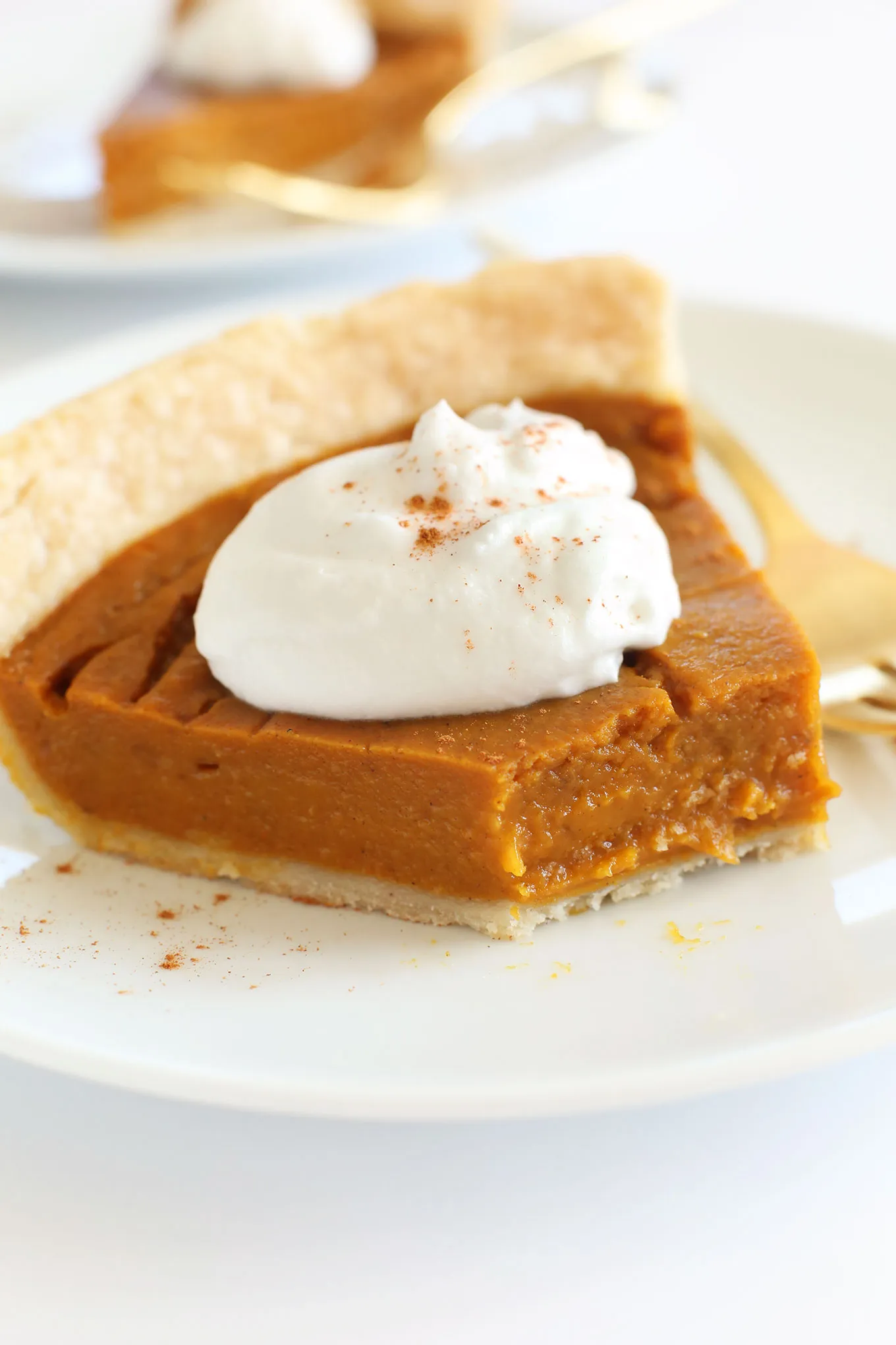 Healthy Gluten Free Pumpkin Pie