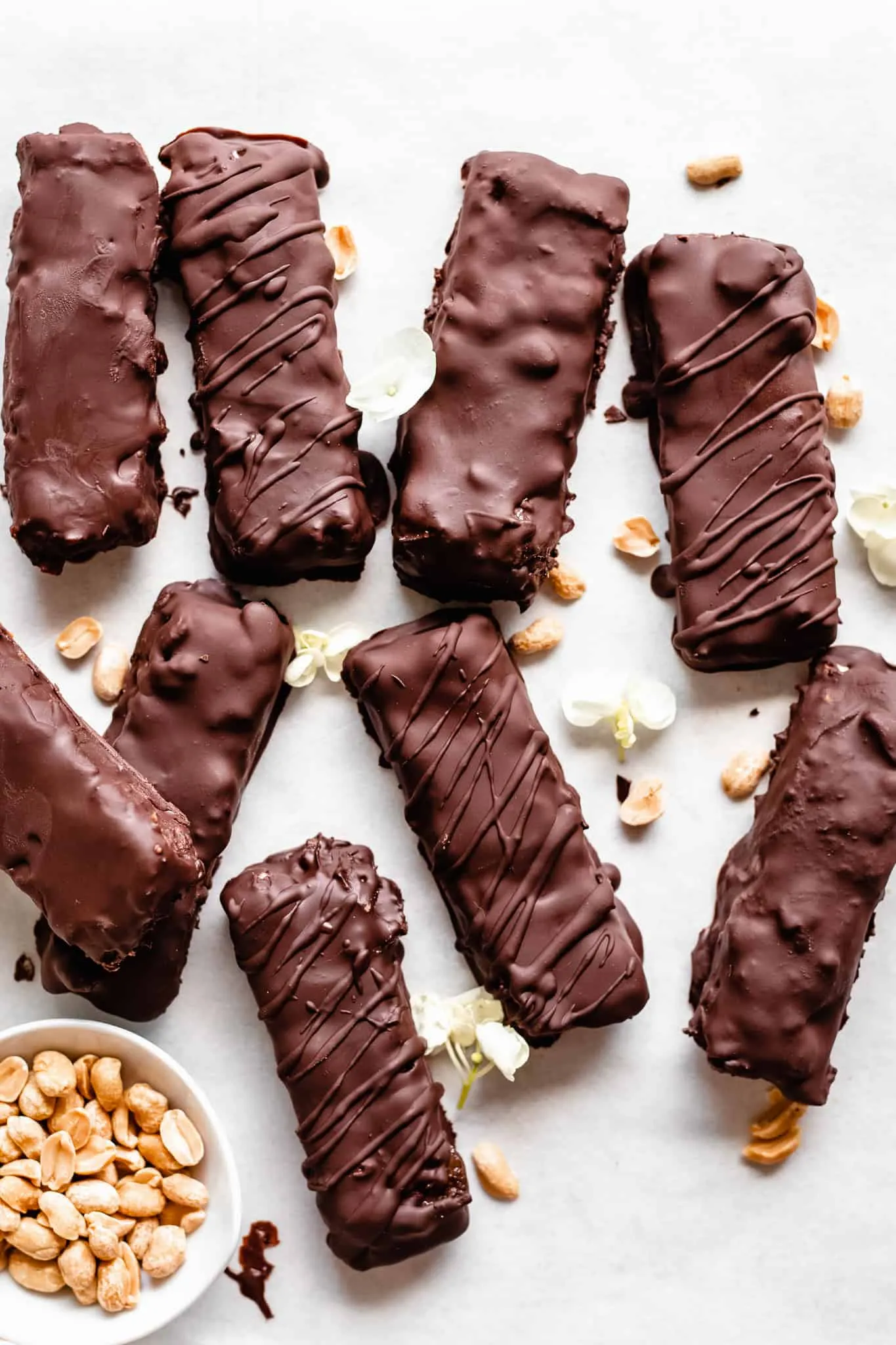 Healthy Snickers Bars Vegan