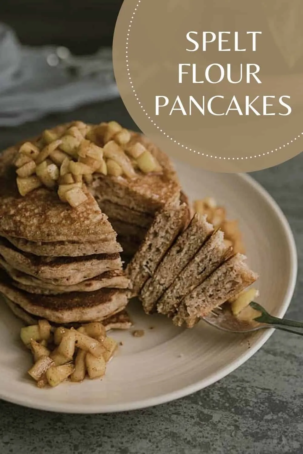 Healthy Spelt Pancakes for One