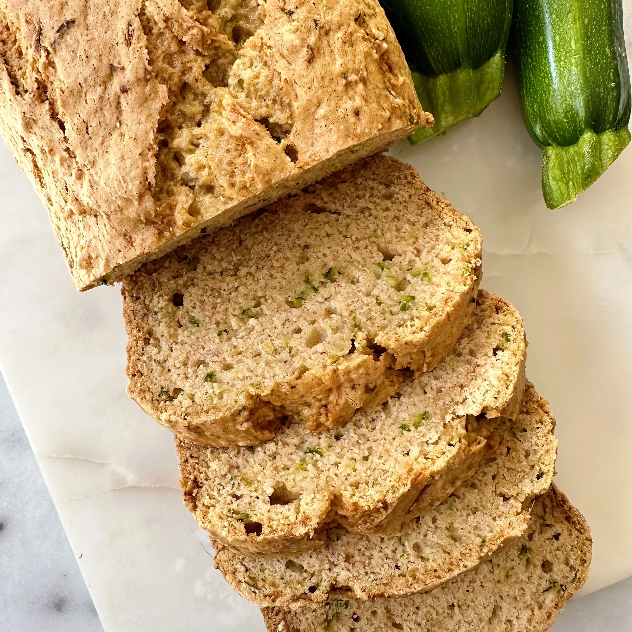 Healthy Zucchini Coffee Cake