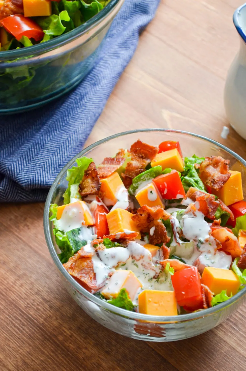 Hearty BLT Bread Salad