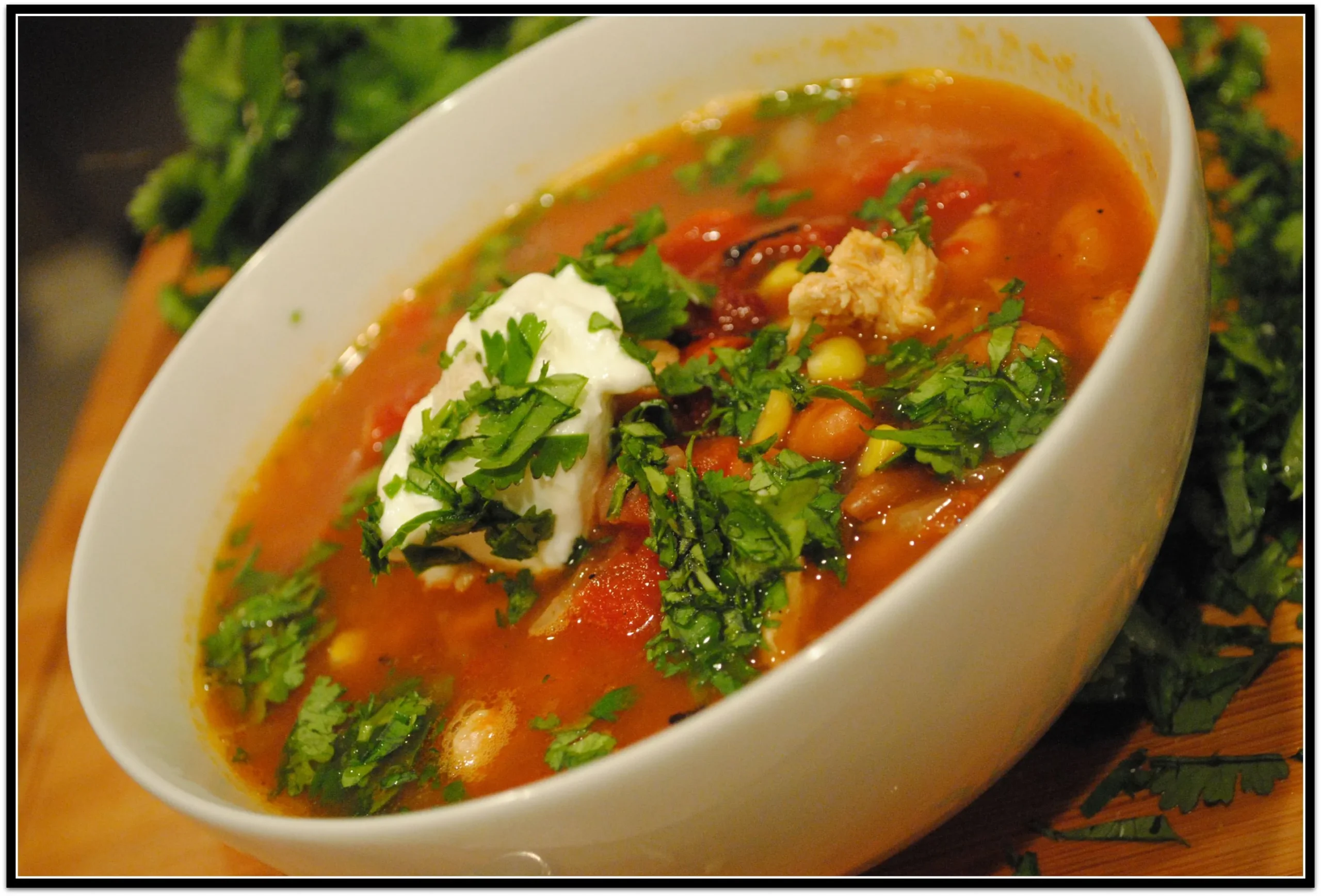 Hearty Chipotle Chicken Soup