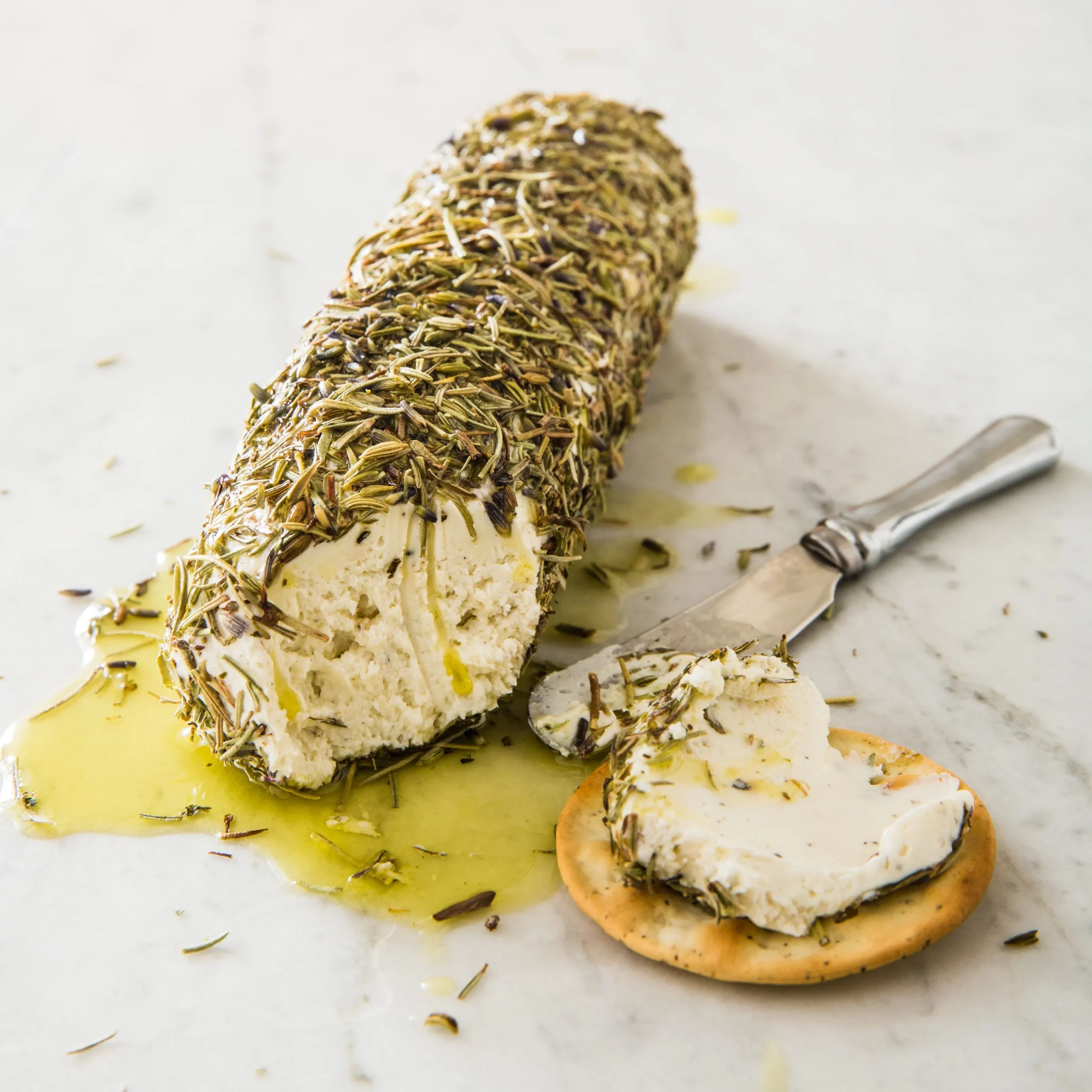 Herbed Goat Cheese Log
