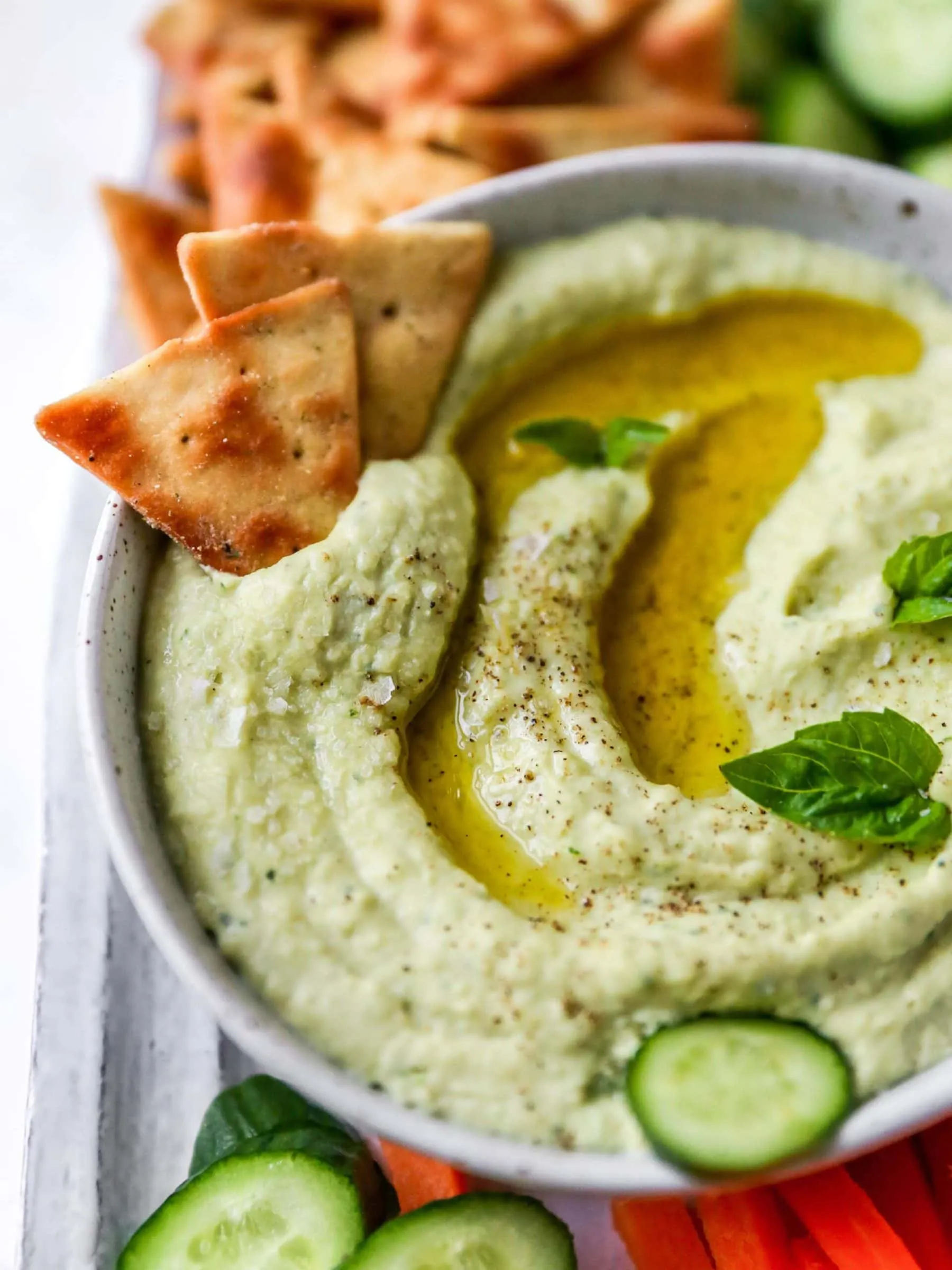 Herbed Lima Bean Hummus