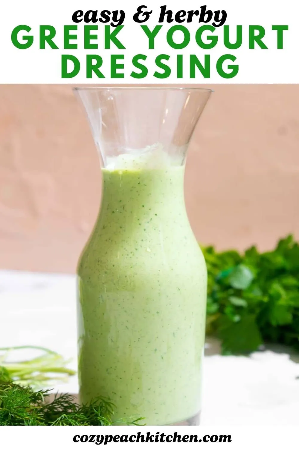 Herby Greek Yogurt Dressing