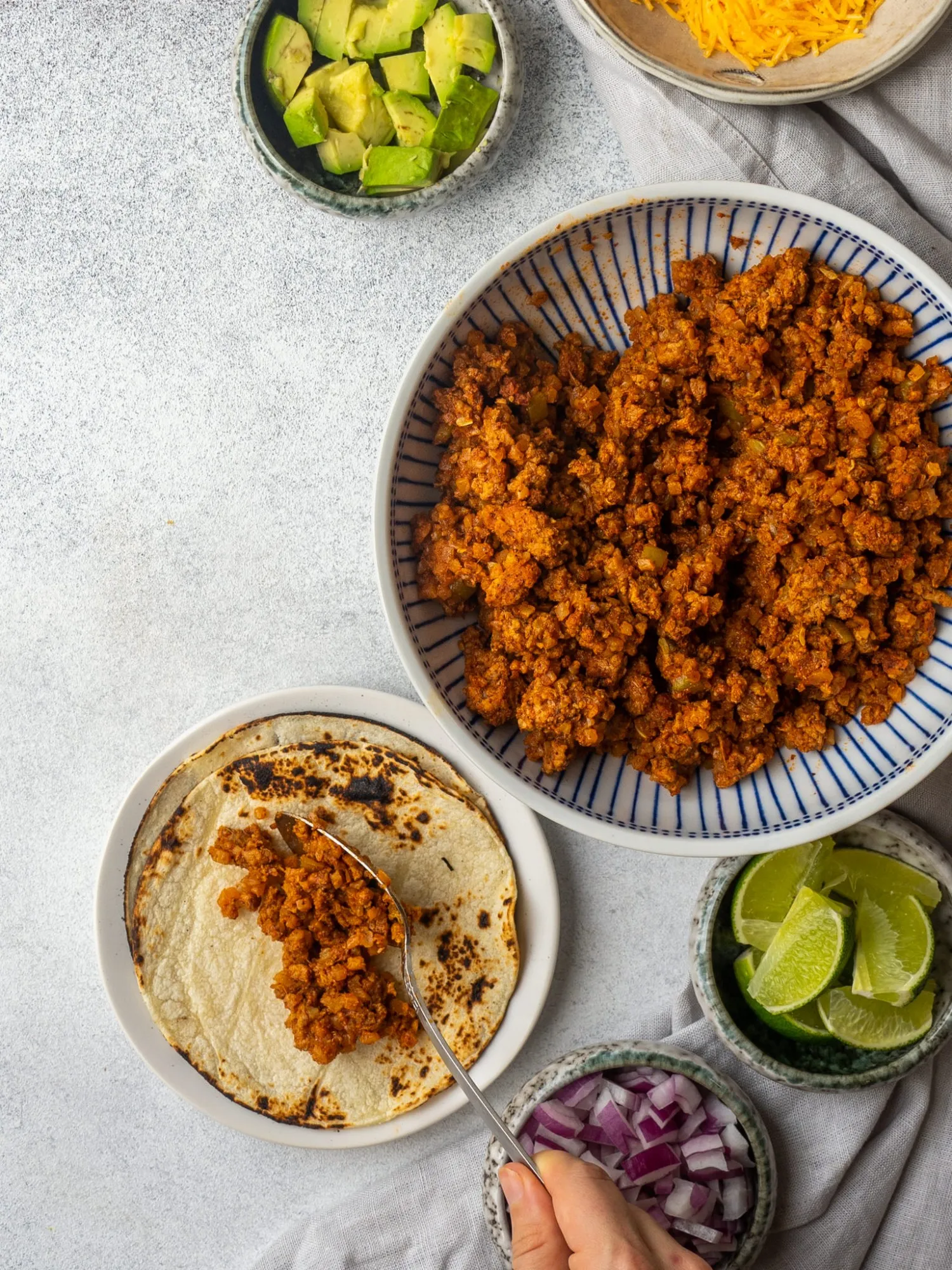 Hidden Veggie Turkey Tacos