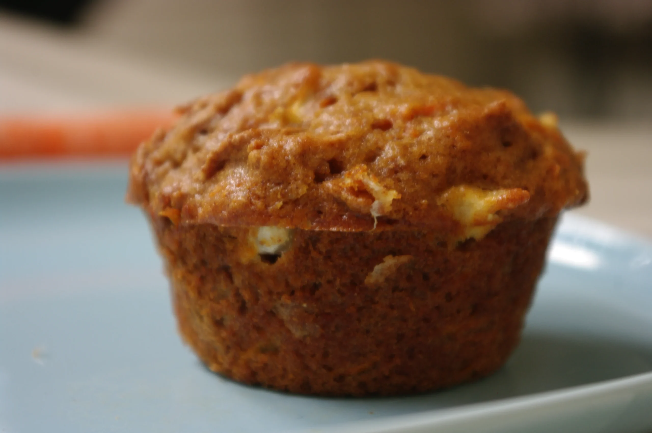 High Fiber Apple Pumpkin Bran Muffins