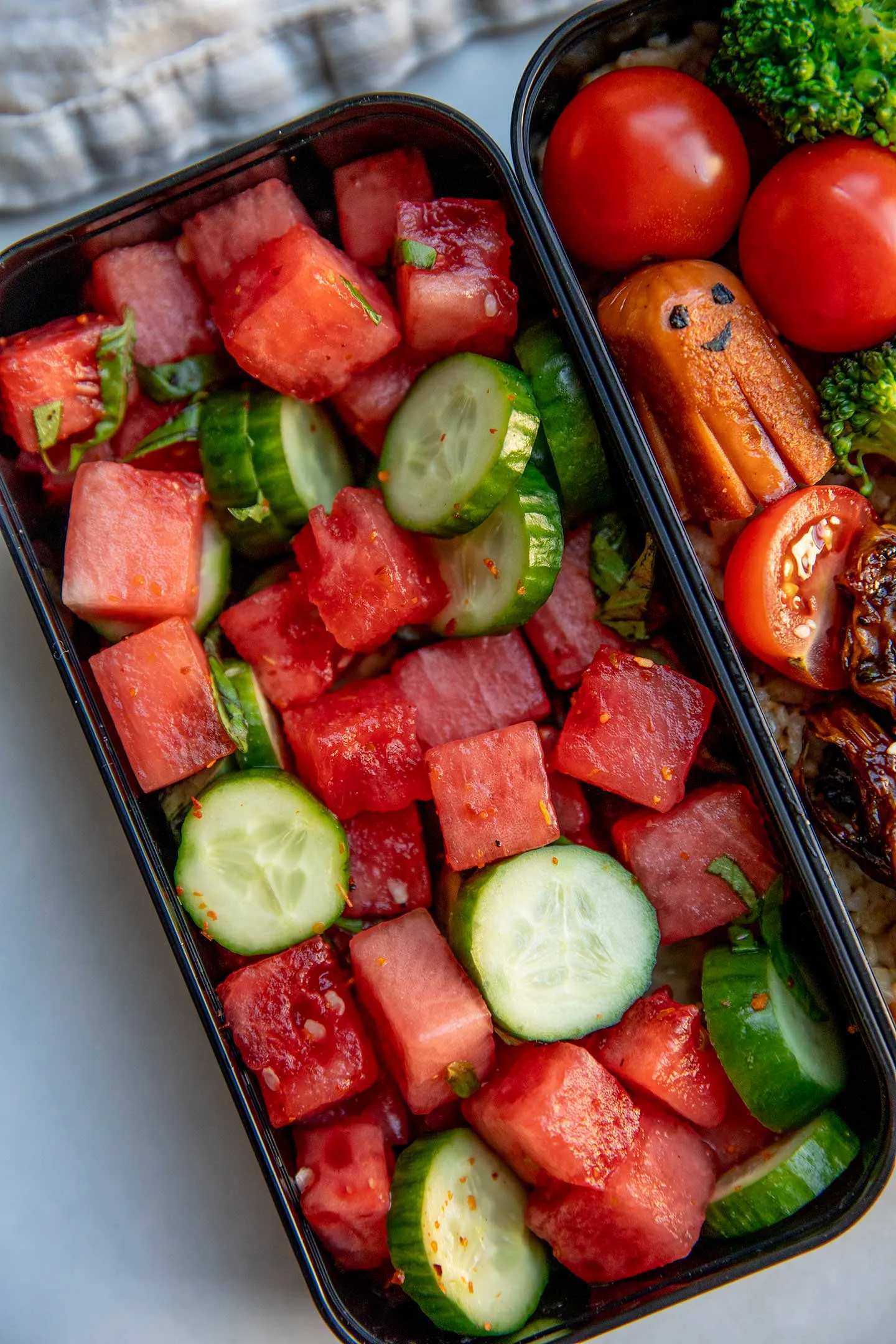 High Protein Plant Based Bento Box