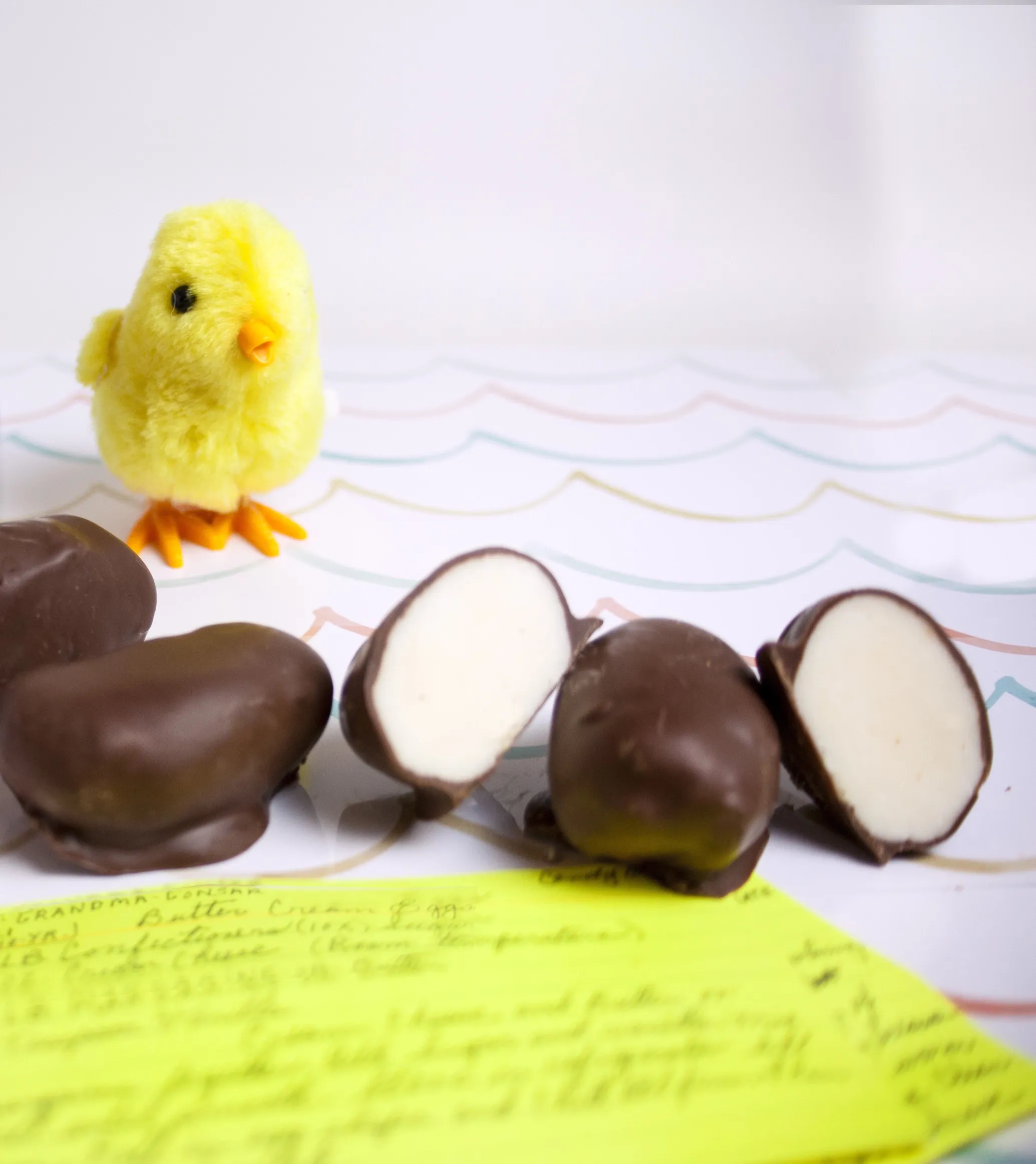 Homemade Butter Cream Eggs