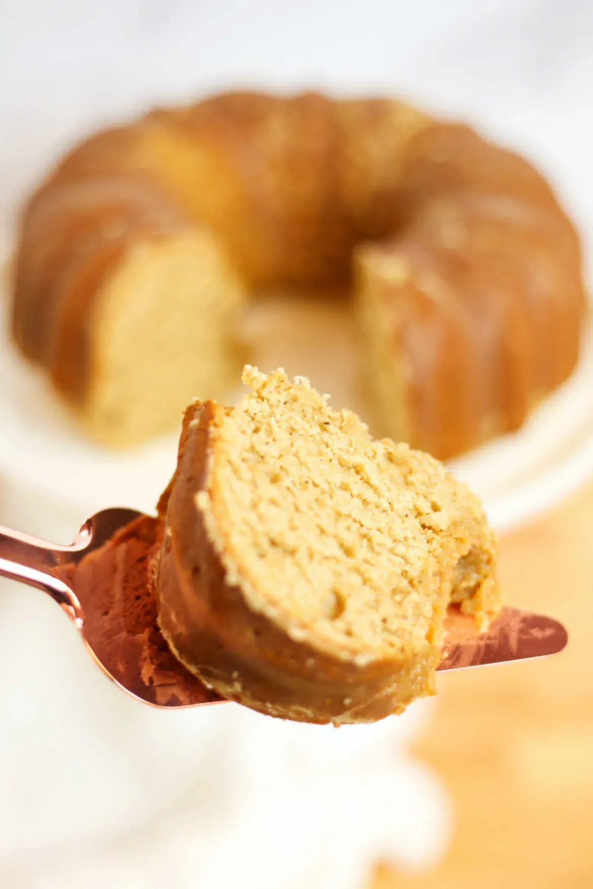 Homemade Chai Latte Bundt Cake