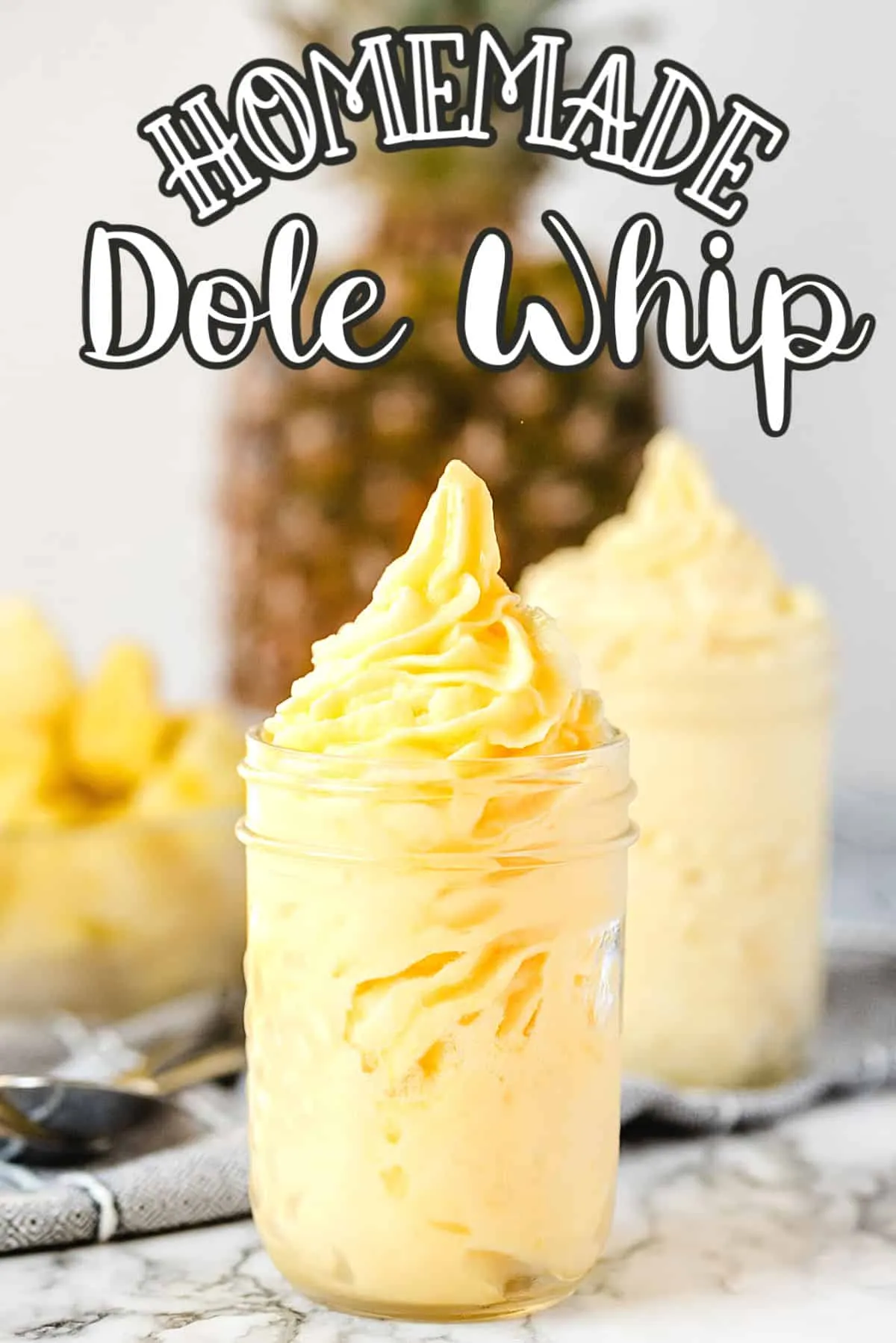 Homemade Disneyland Dole Whip