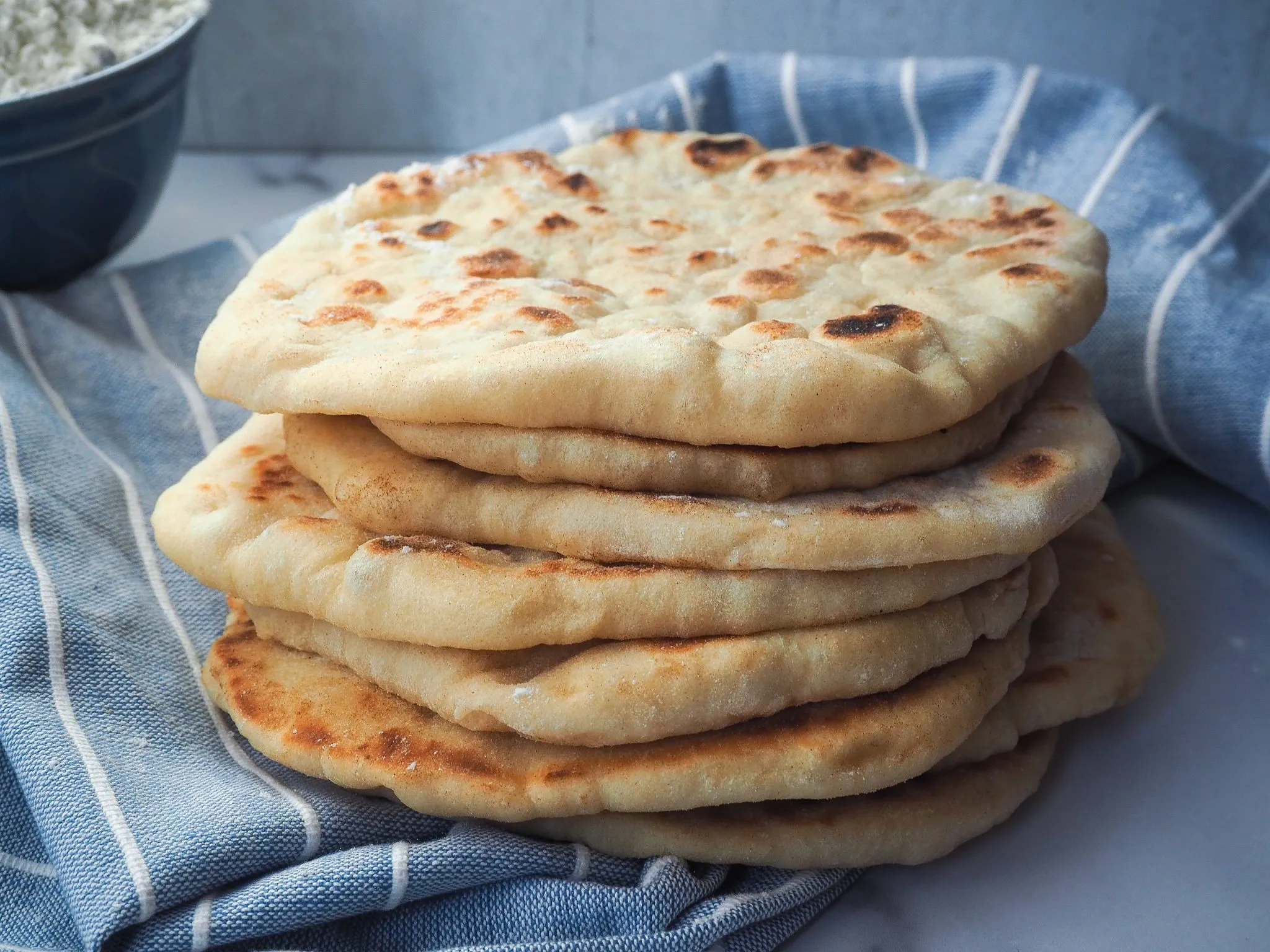 Homemade Rustic Pita Bread