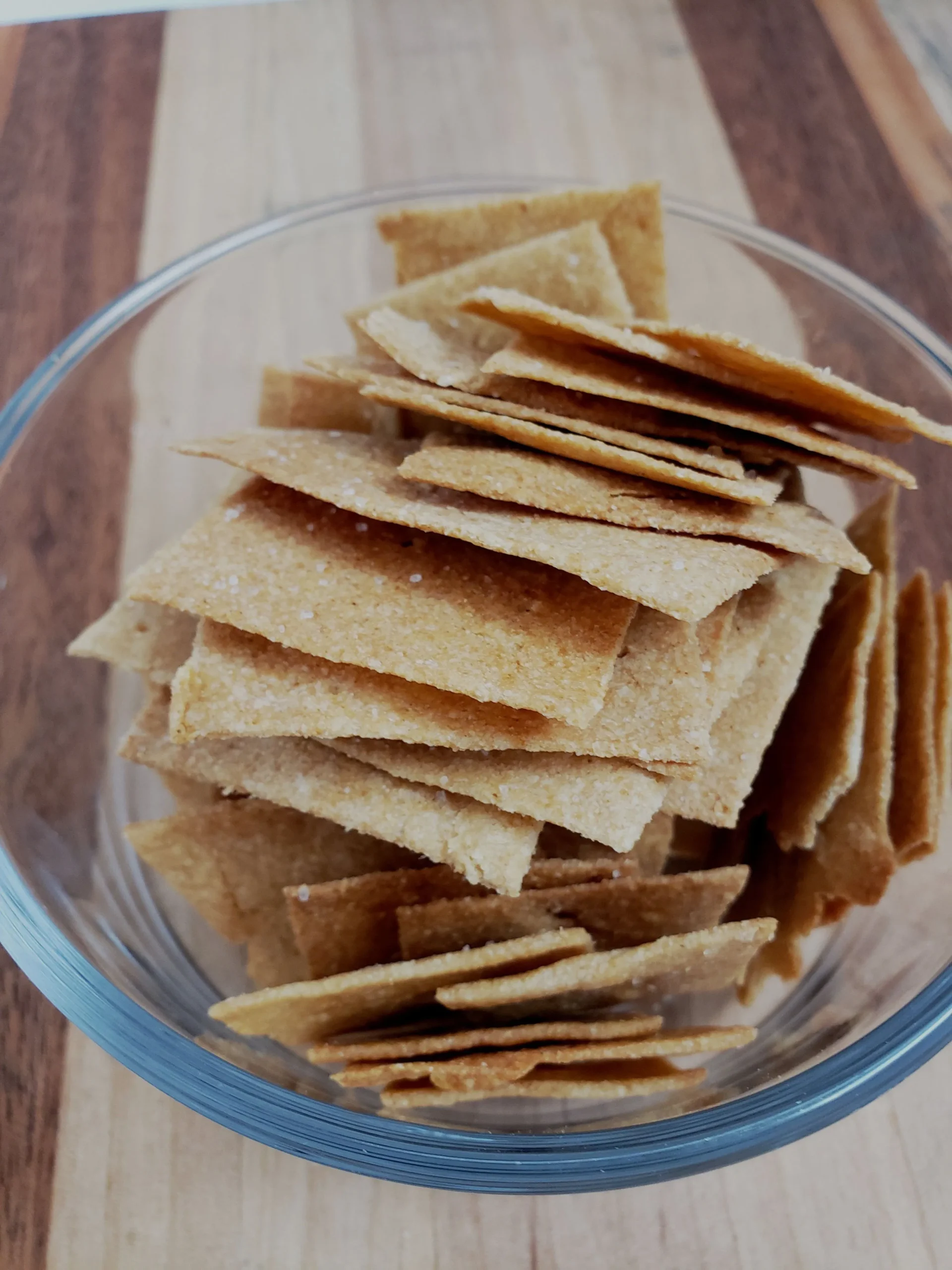 Homemade Wheat Thin Crackers